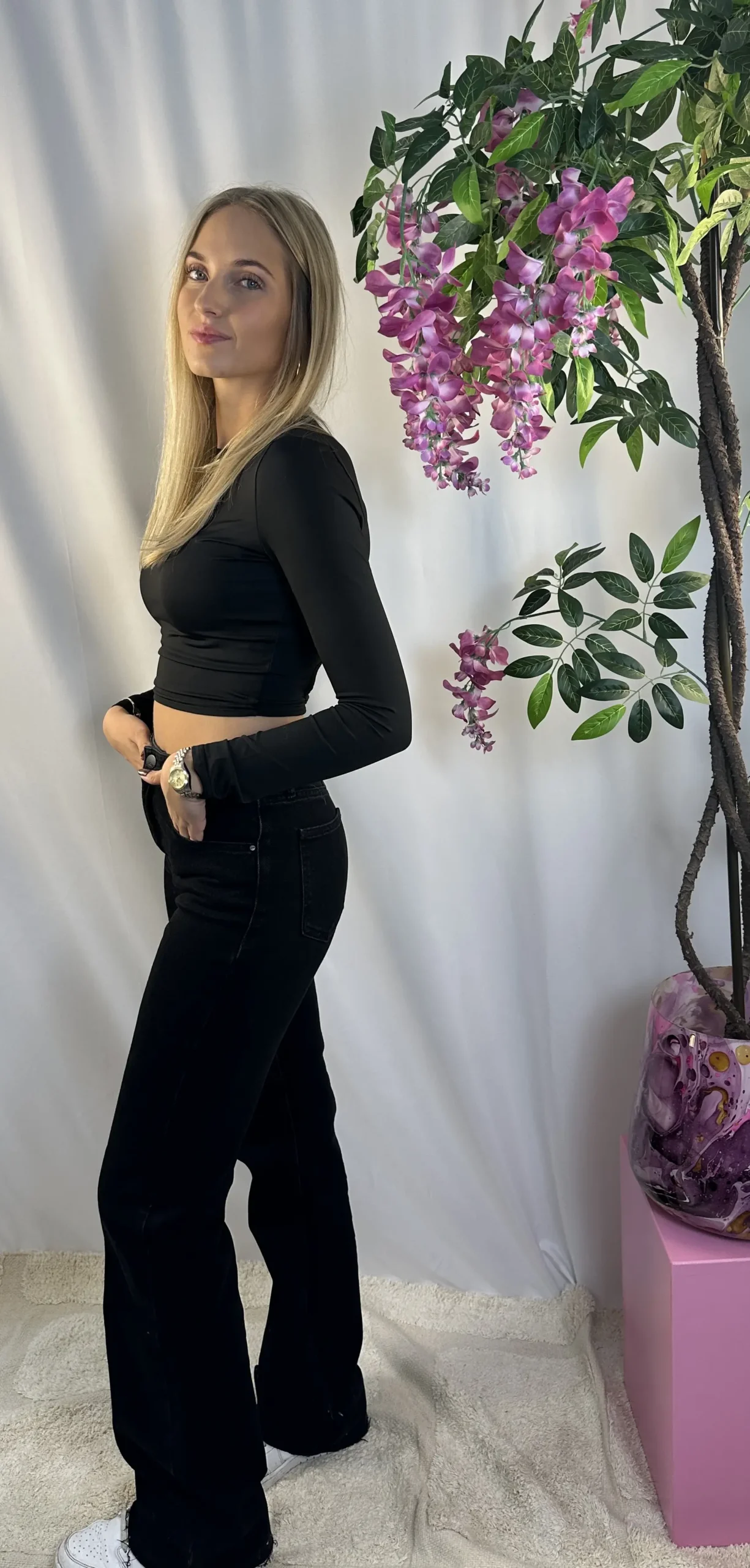 Floor Extra Long Wide Leg Jeans - Redial - Afbeelding 3