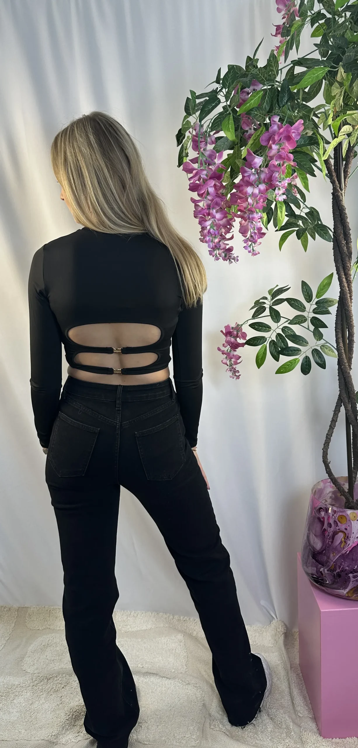 Floor Extra Long Wide Leg Jeans - Redial - Afbeelding 4