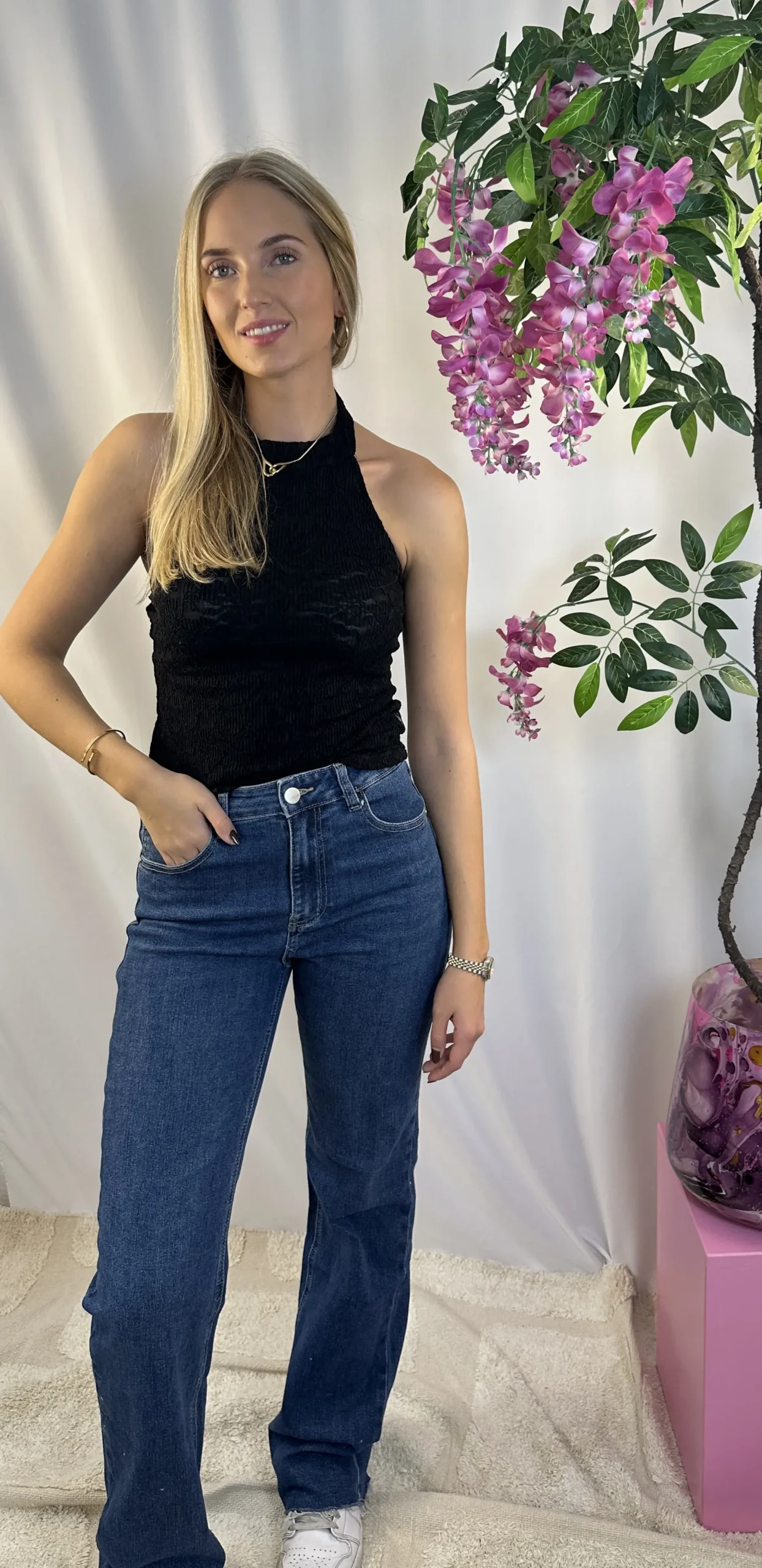 Noor Extra Long Jeans - Denim - Redial - Afbeelding 2