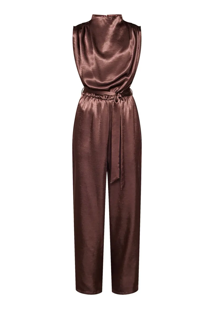 Sisterspoint - Guto Jumpsuit - Bruin - Afbeelding 5