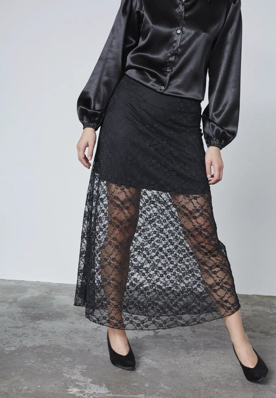 Sisterspoint - Venga Skirt - Zwart