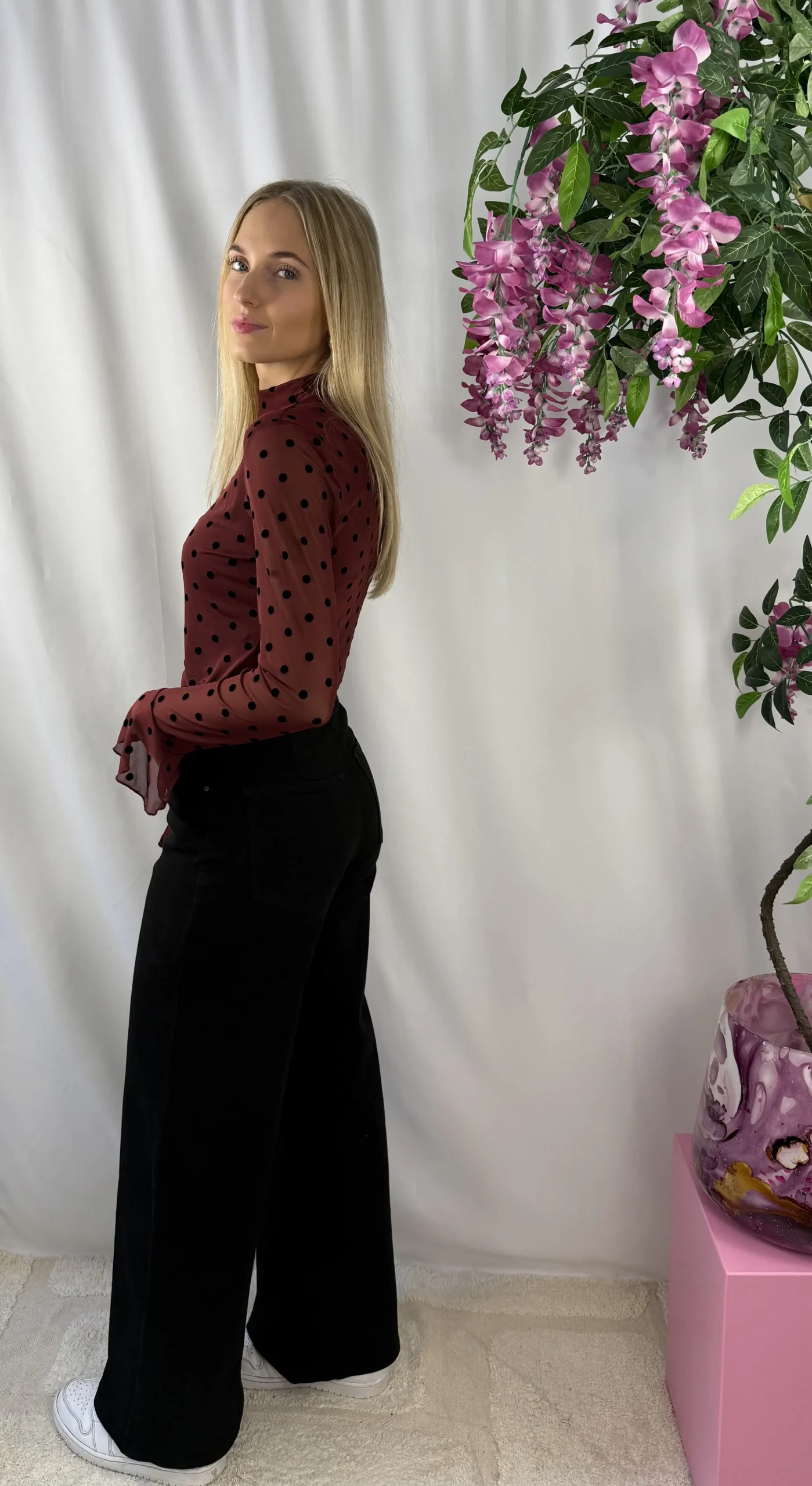 Jolene Wide Leg Jeans - Redial - Zwart - Afbeelding 4