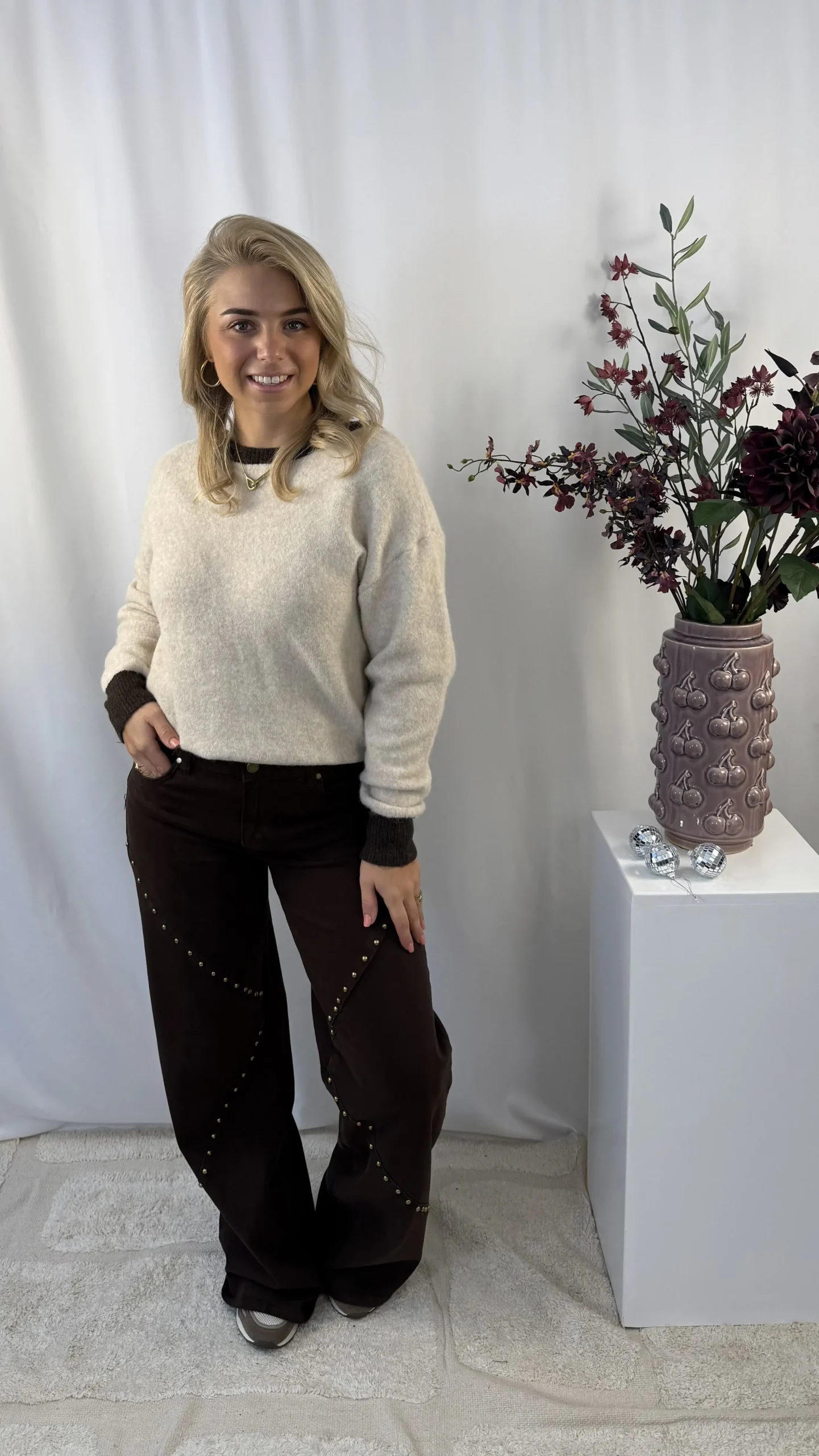 Noura Strik Sweater - Afbeelding 2