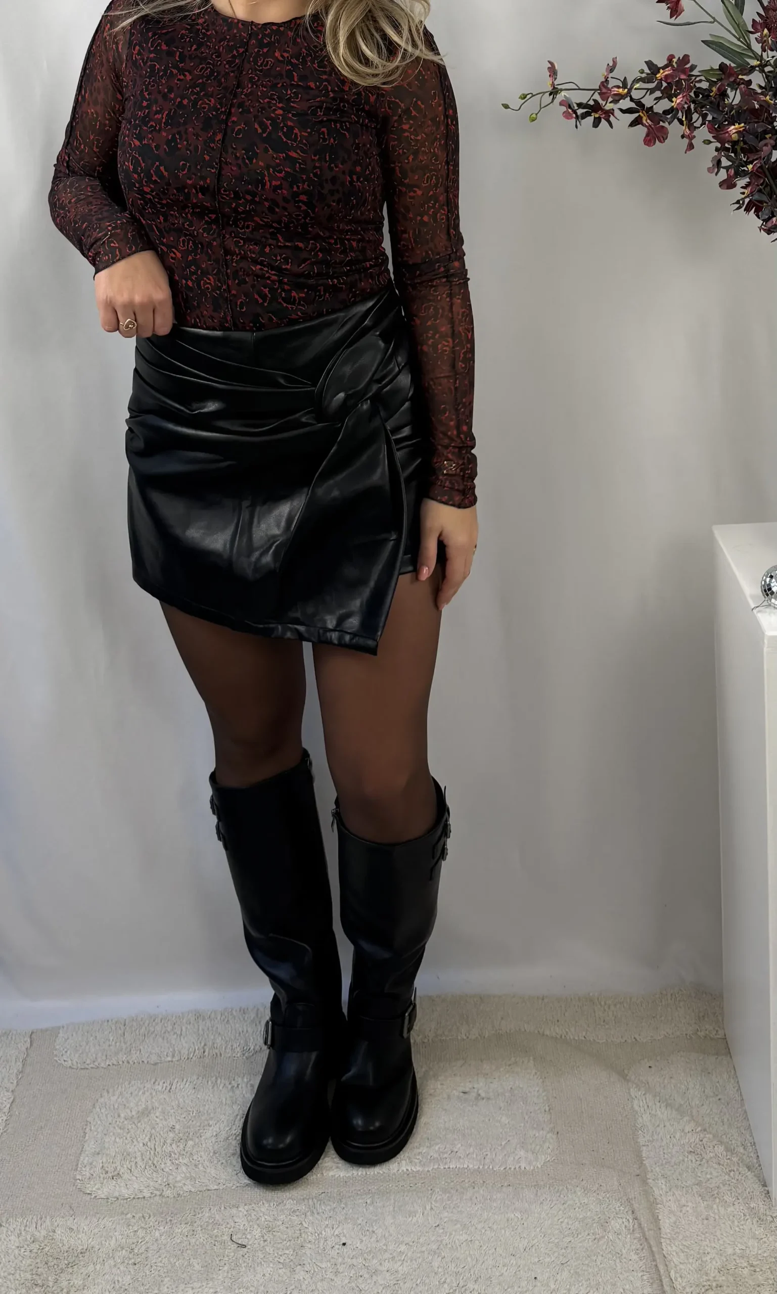 NoƩ Skort - Zwart - Afbeelding 2