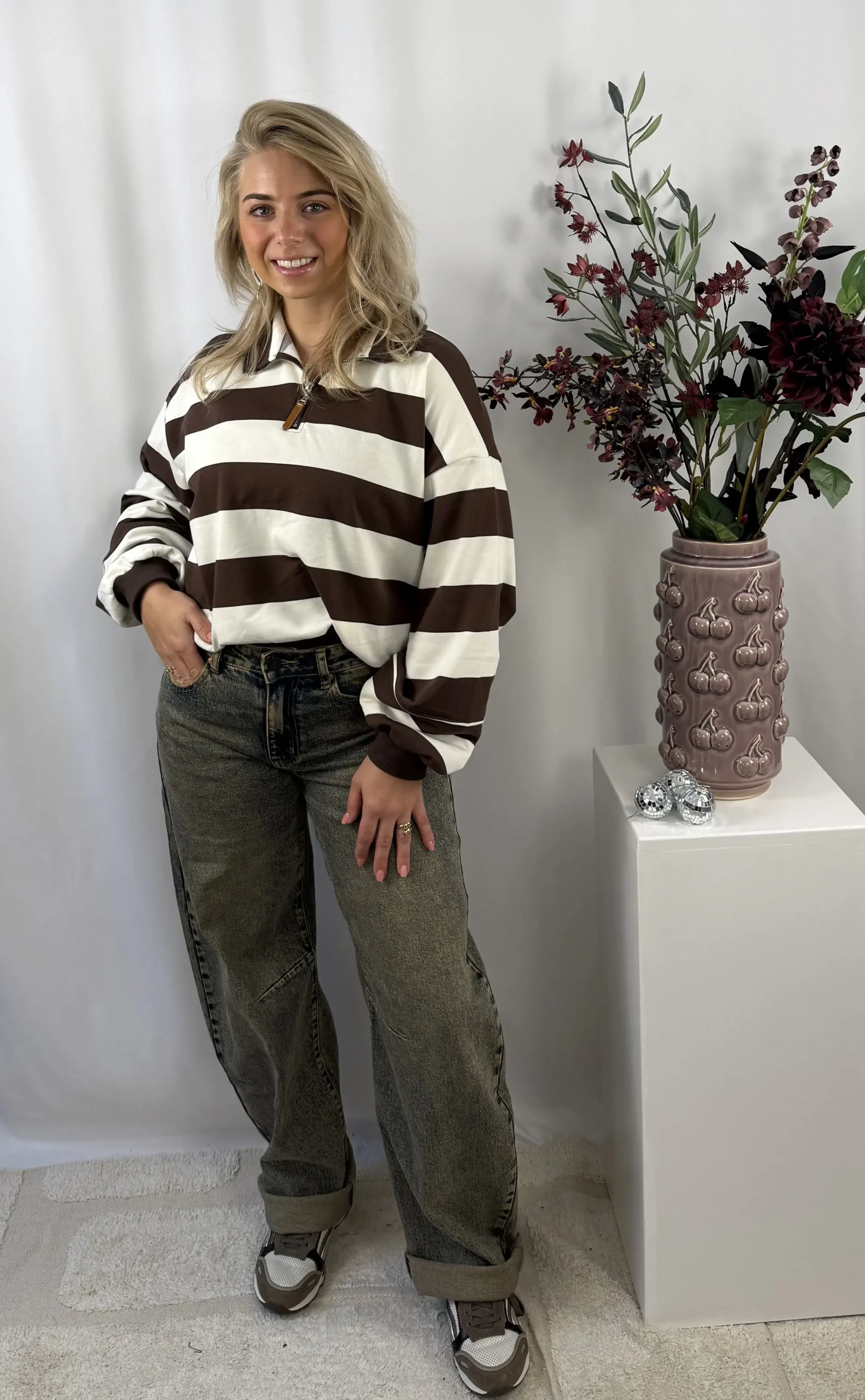 Kira Stripe Sweater - Afbeelding 4