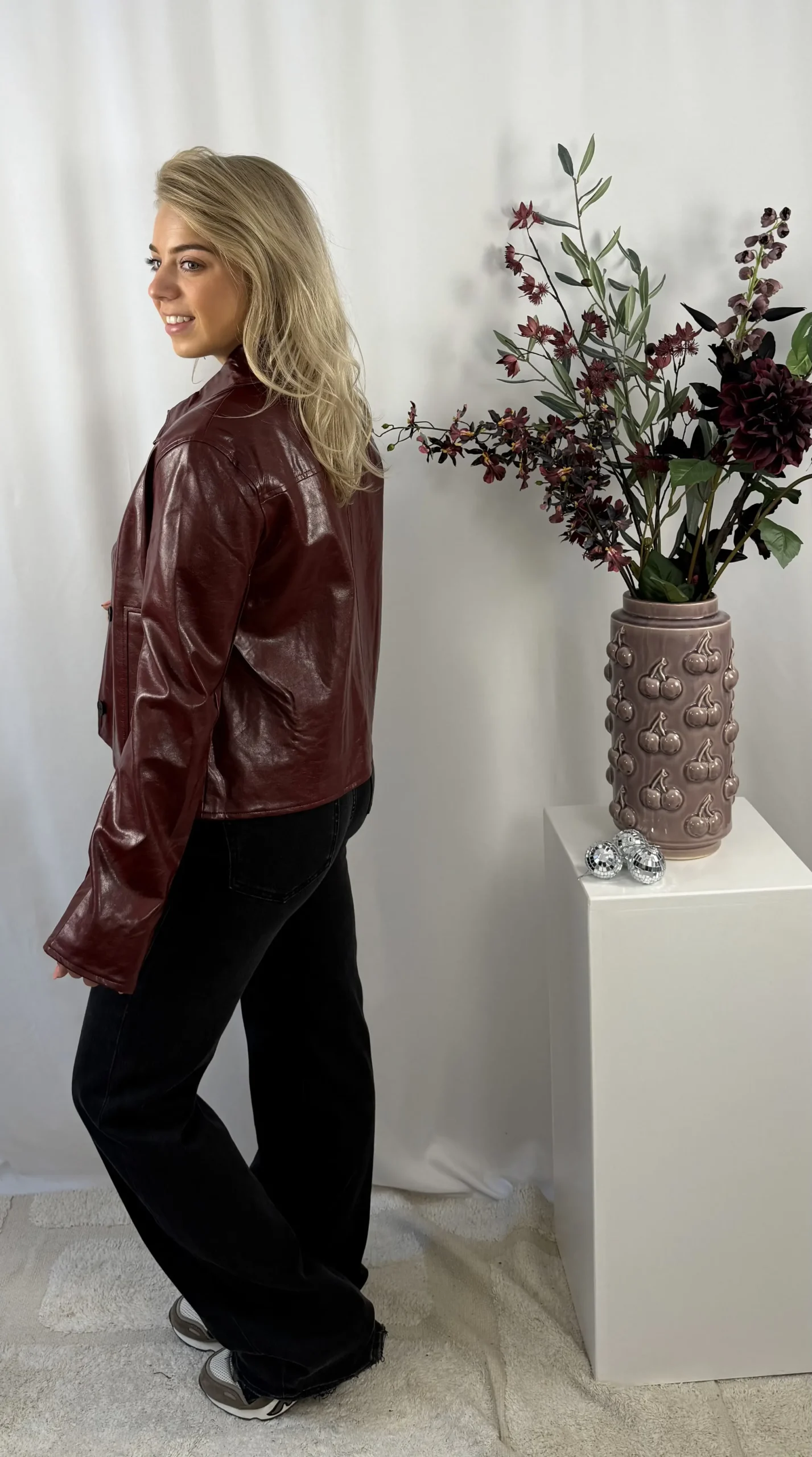 Lisanne Jacket - Bordeaux - Afbeelding 4