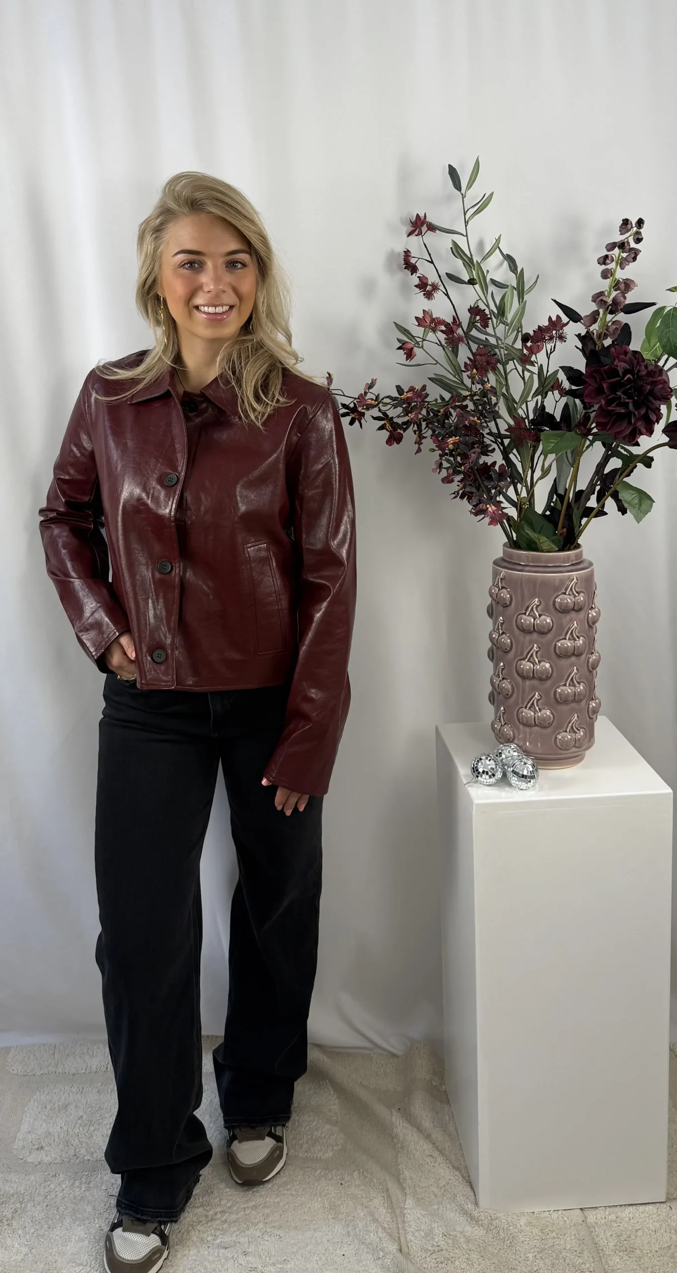 Lisanne Jacket - Bordeaux - Afbeelding 3