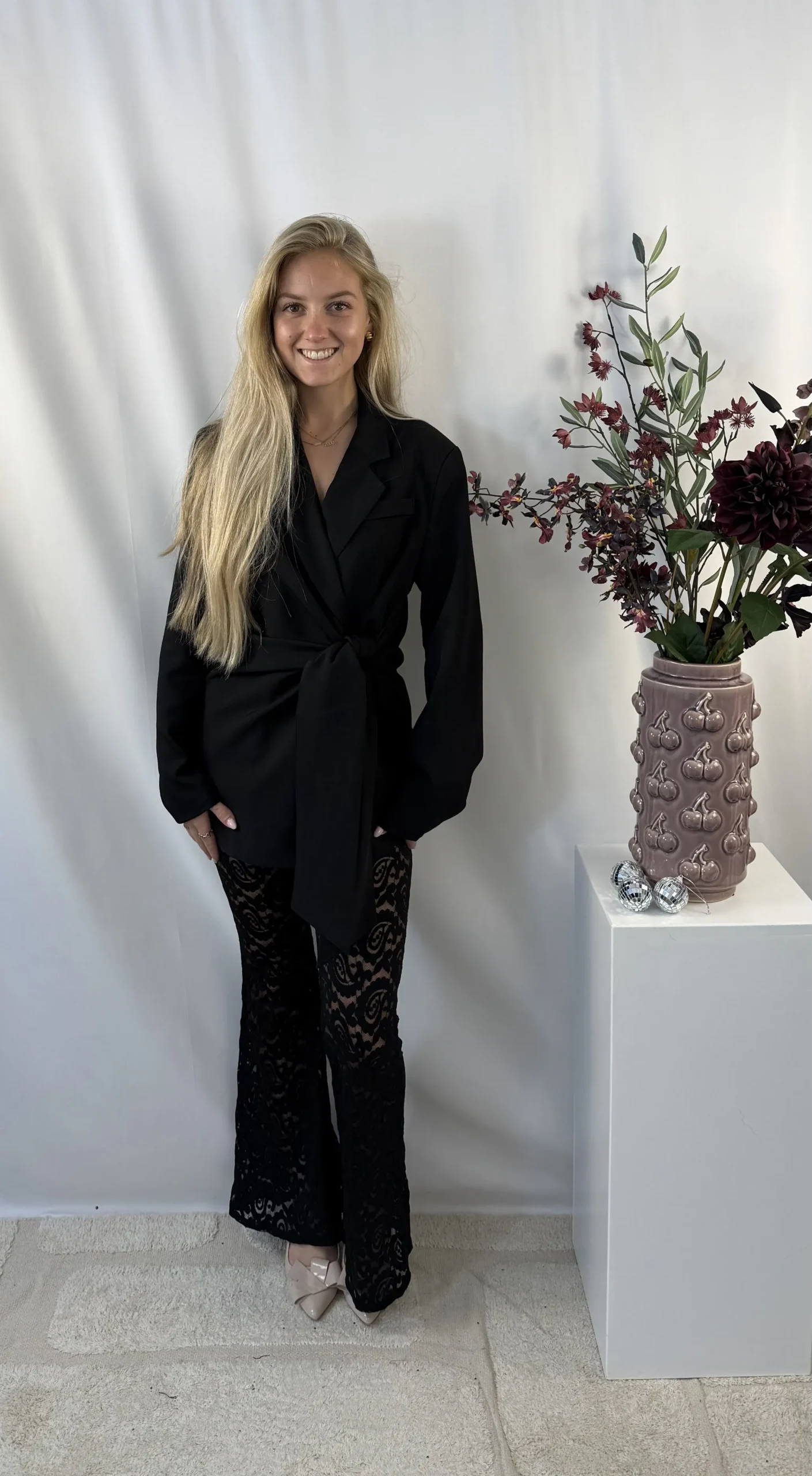 Calla Blazer - Zwart - Afbeelding 3