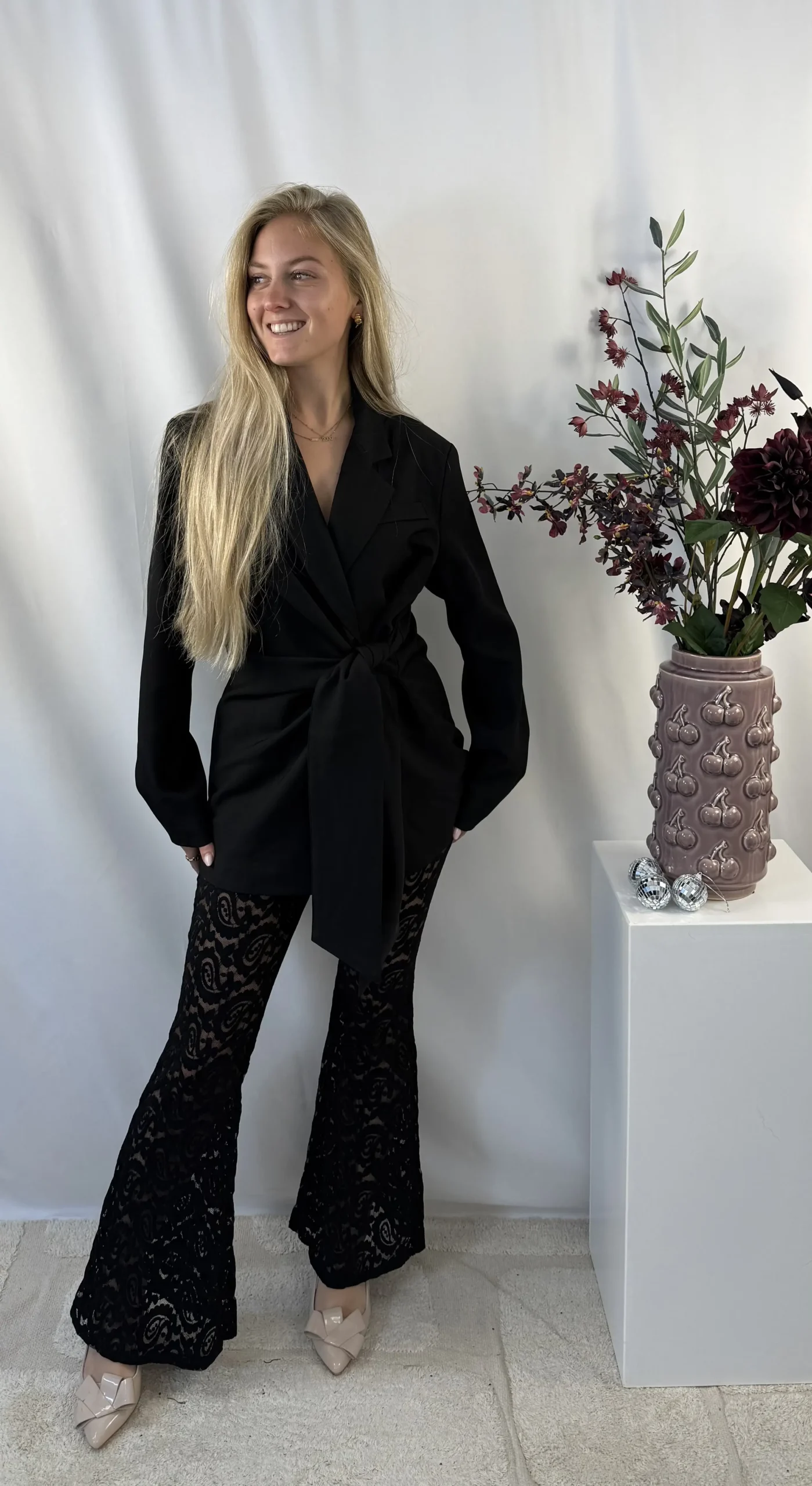 Calla Blazer - Zwart