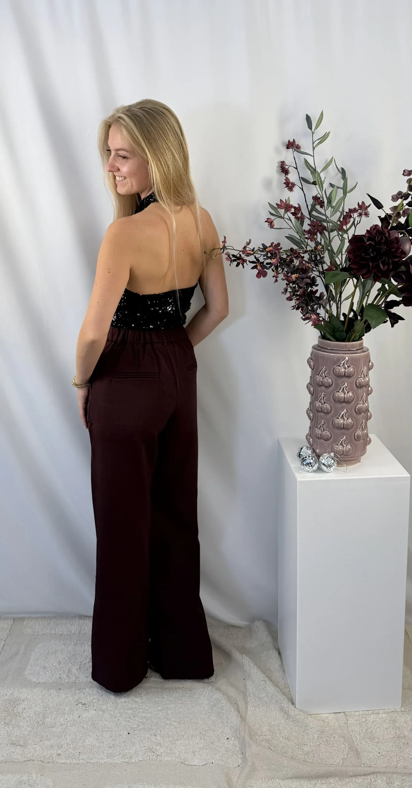 PARTY - Nina Halter top - Zwart - Afbeelding 4