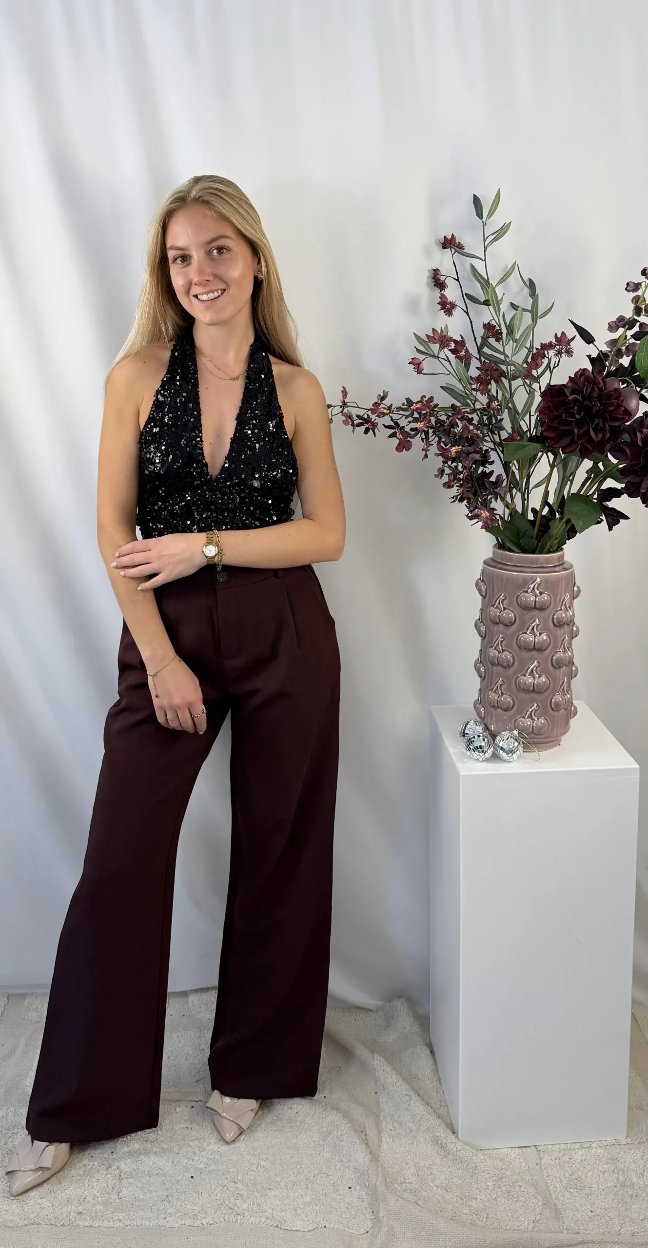 PARTY - Nina Halter top - Zwart - Afbeelding 5