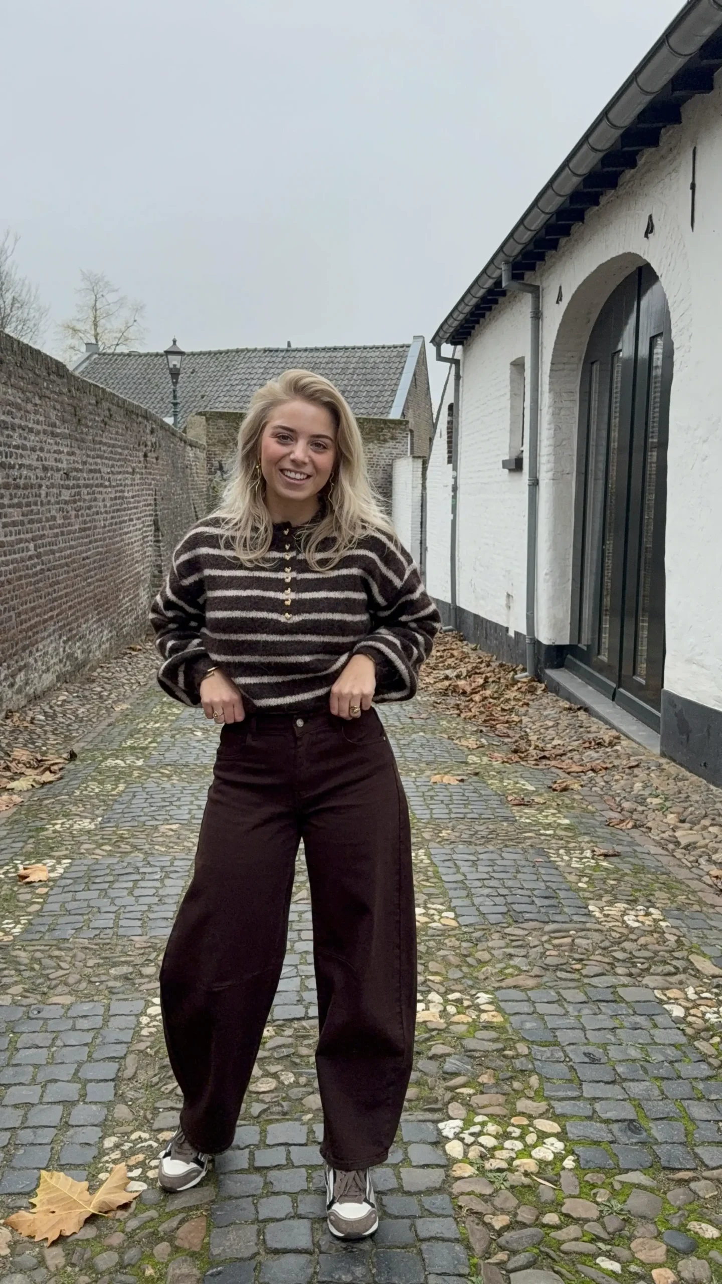 Aven Ballon Jeans Bruin - Redial - Afbeelding 2