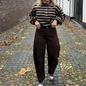 Aven Ballon Jeans Bruin - Redial