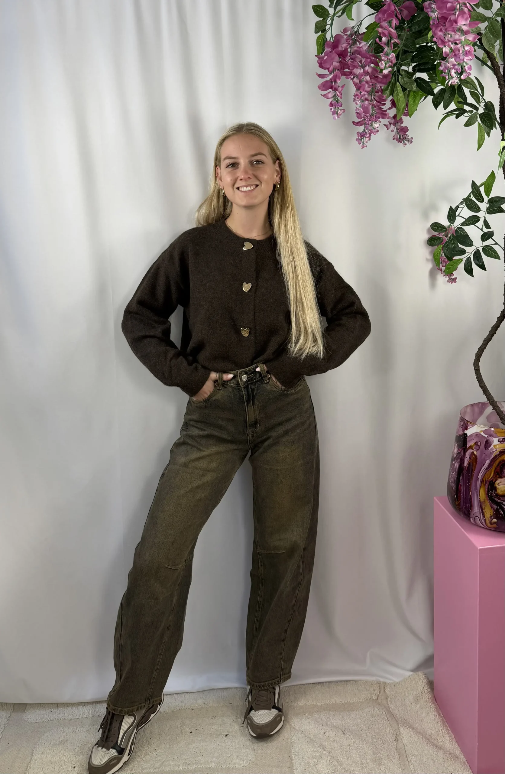 Talina Sweater - Bruin - Afbeelding 3