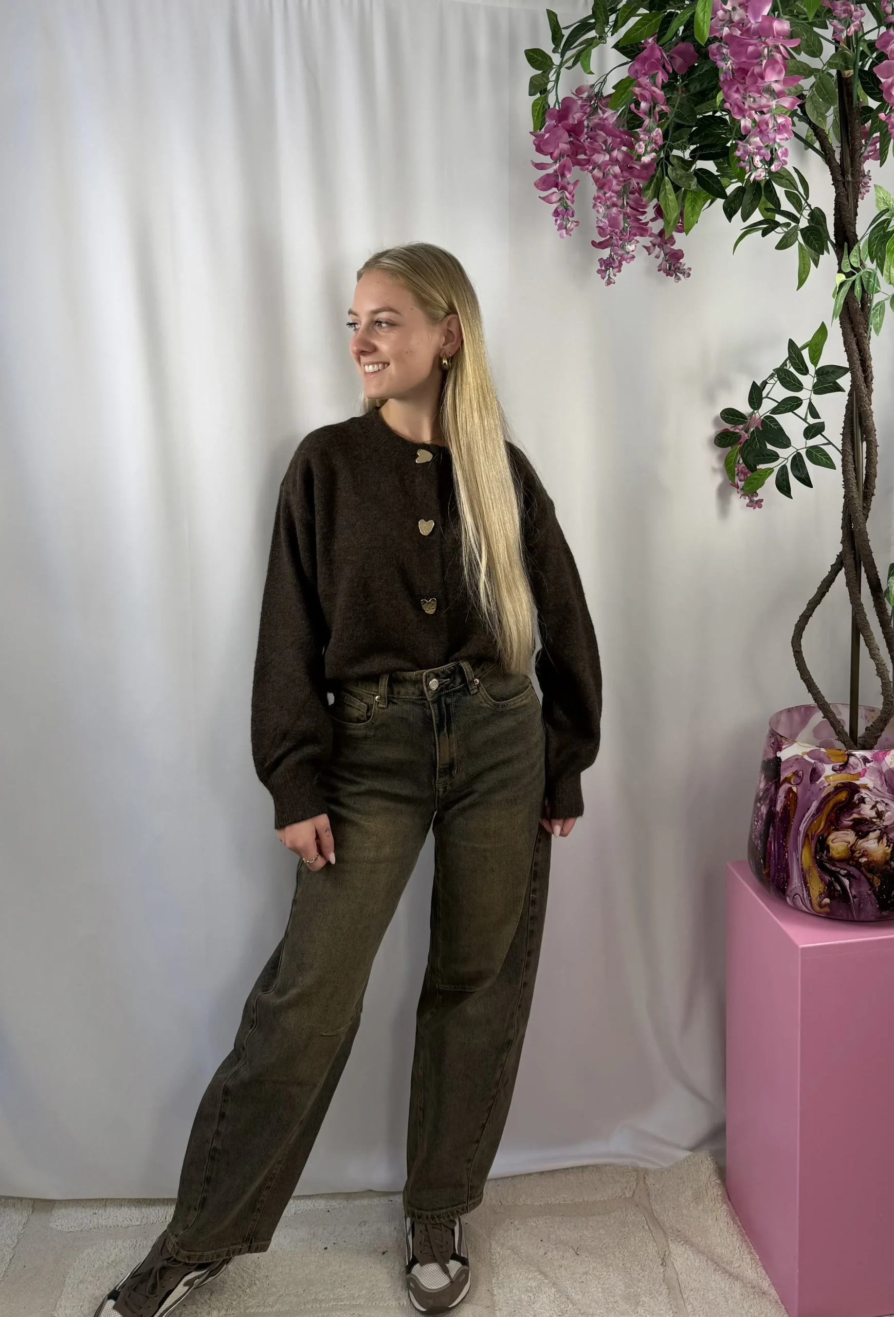 Lania Dirty Barrol Jeans - Queen Hearts - Afbeelding 3