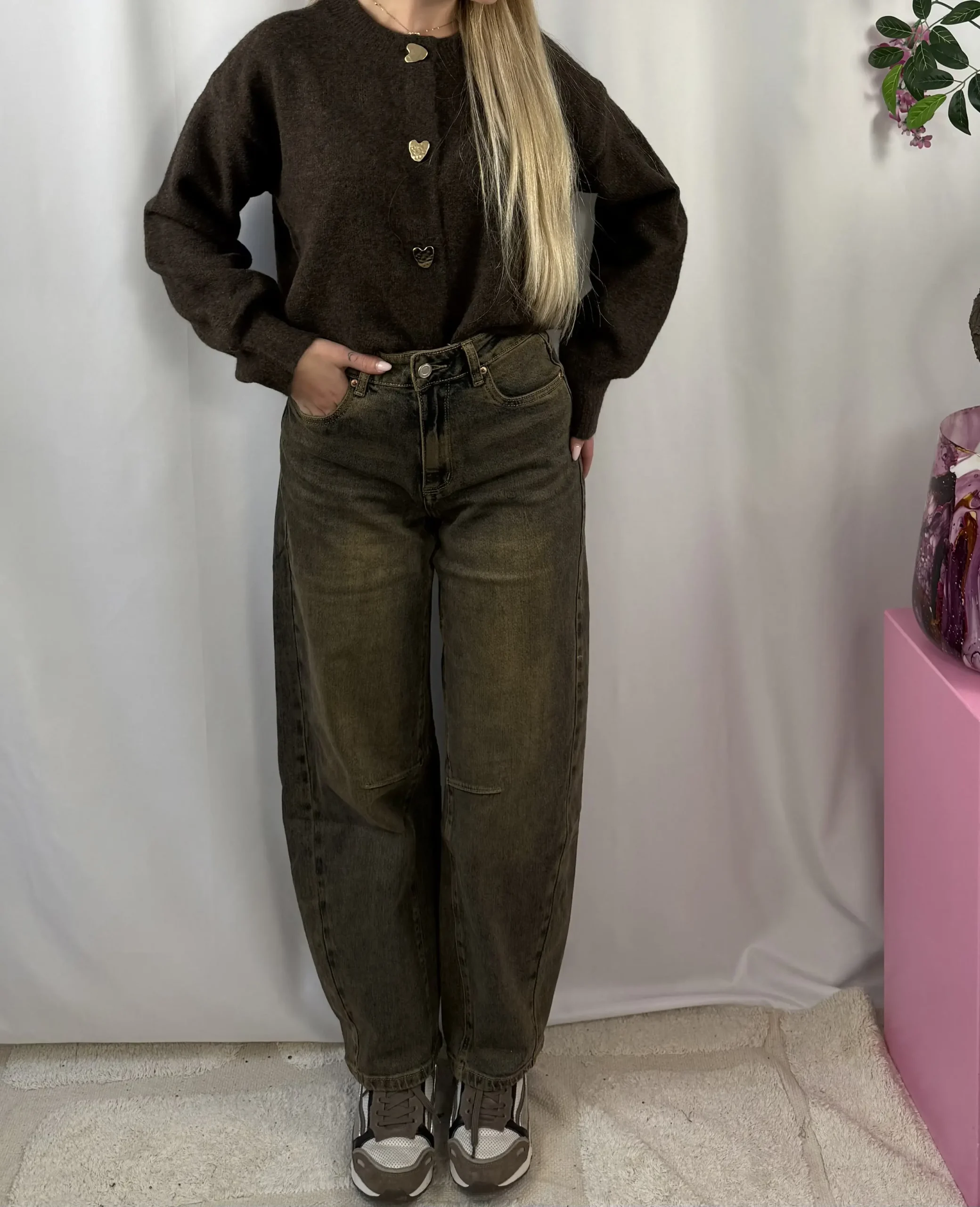 Lania Dirty Barrol Jeans - Queen Hearts - Afbeelding 4