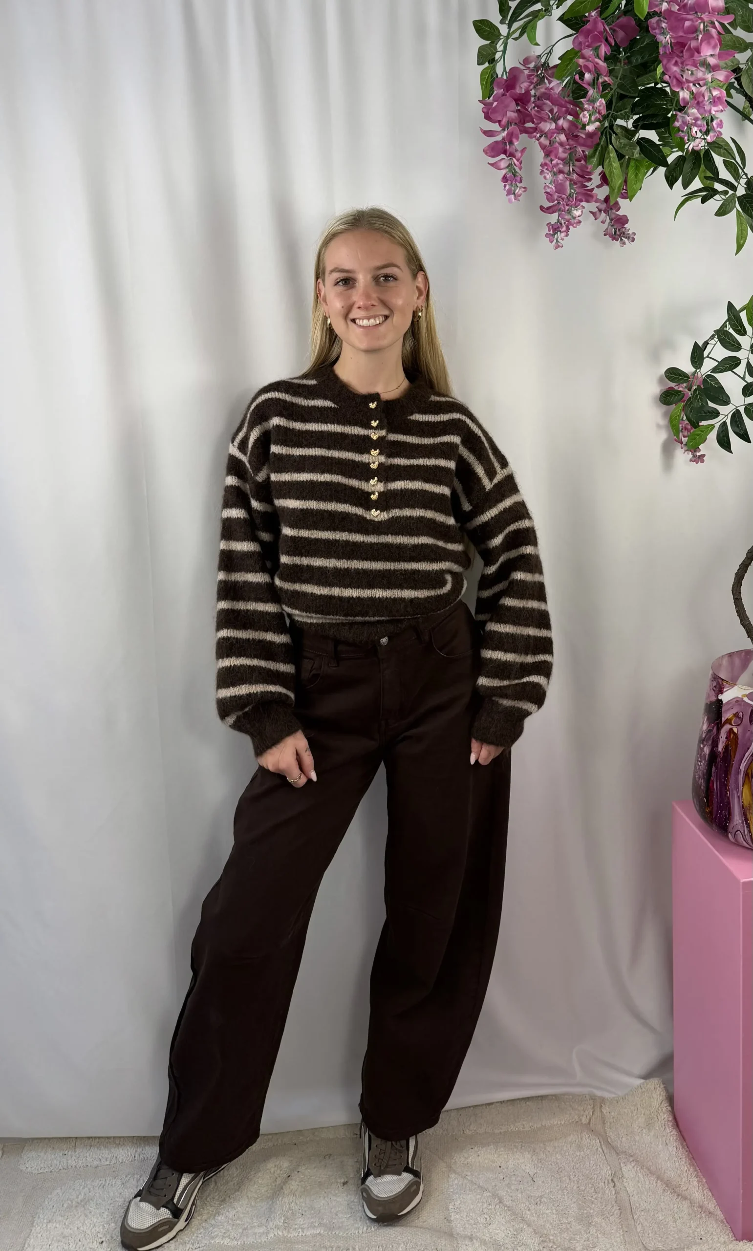 Rania Stripe Sweater - Afbeelding 3