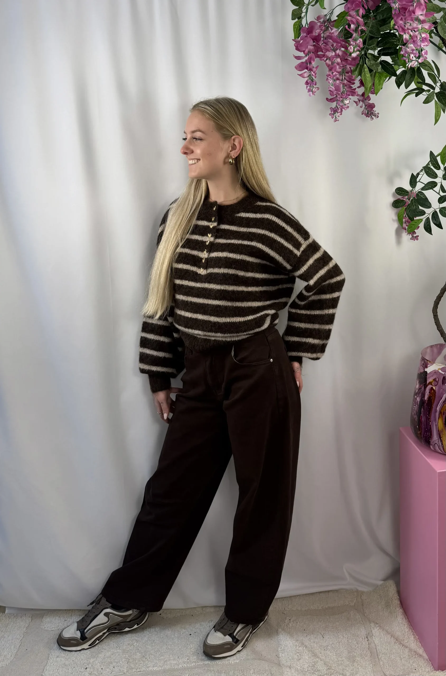 Rania Stripe Sweater - Afbeelding 5