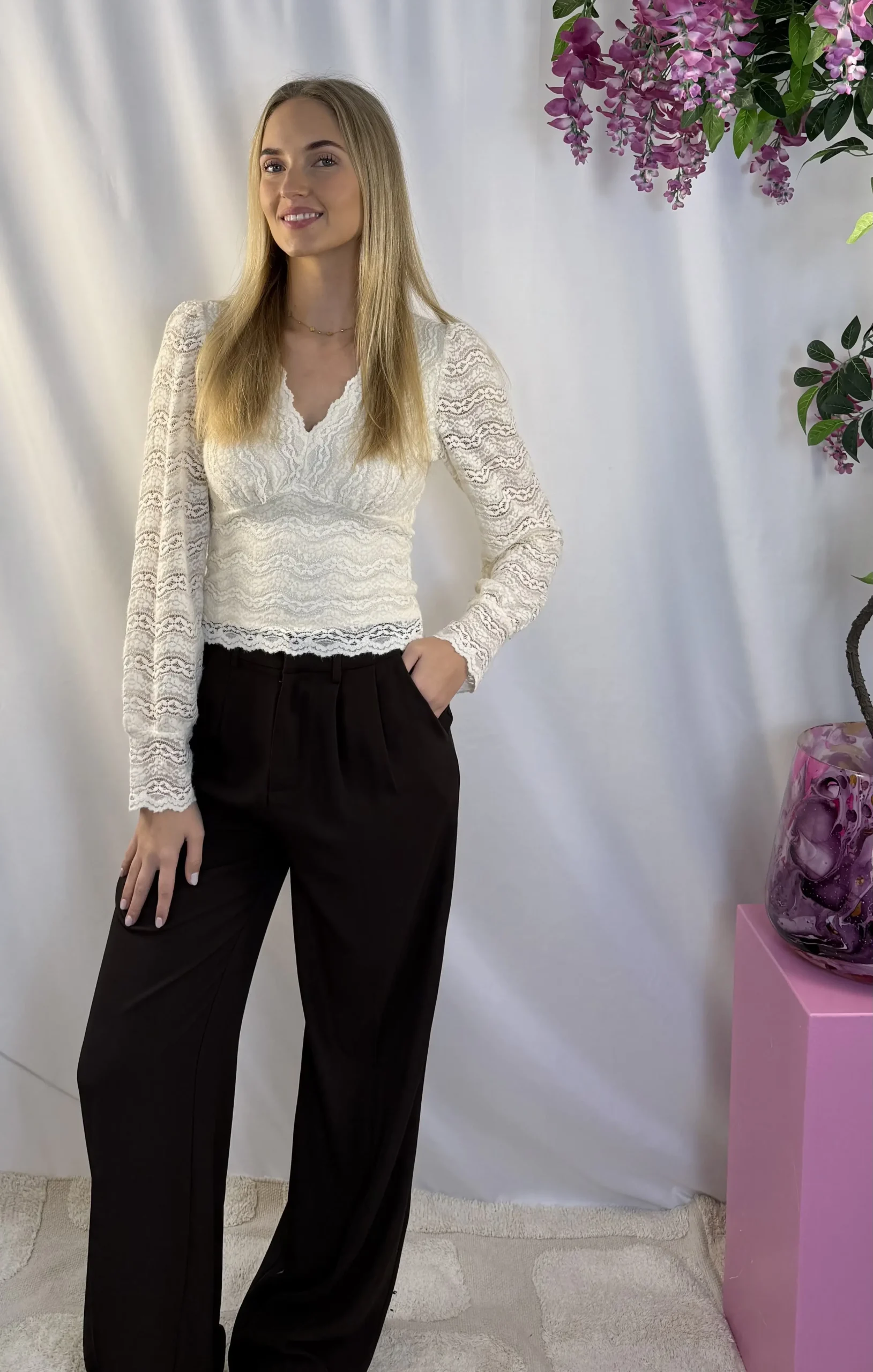 Ilse Top - Creme - Afbeelding 3