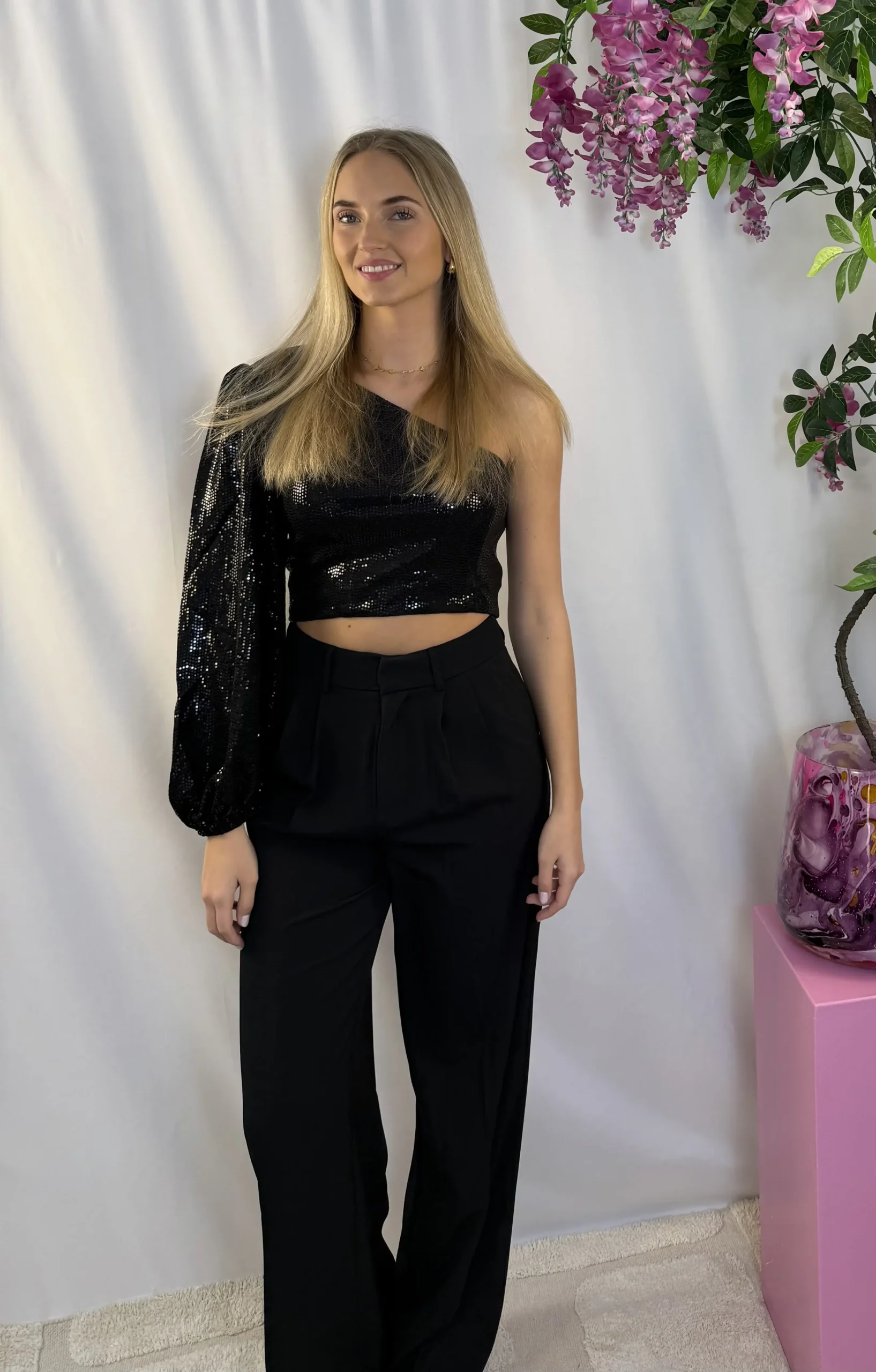 PARTY - Sparkling Top - Zwart - Afbeelding 2