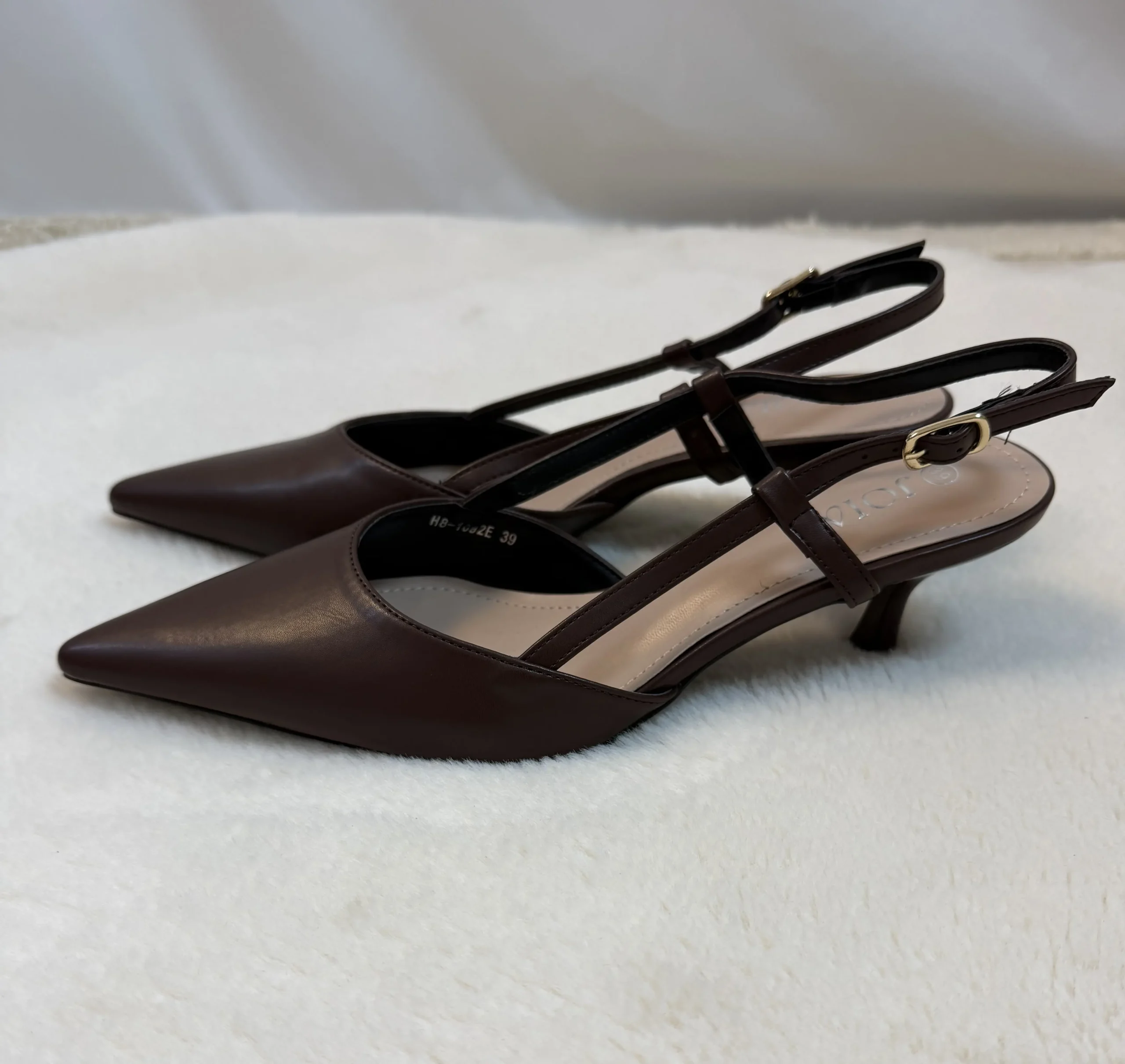 Noura Heels - Bruin - Afbeelding 2