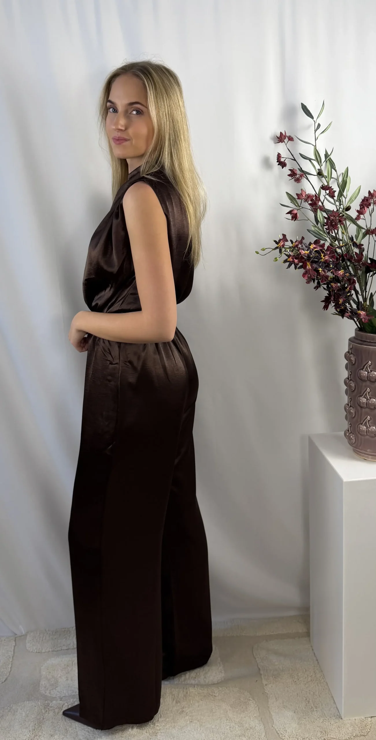 Sisterspoint - Guto Jumpsuit - Bruin - Afbeelding 3