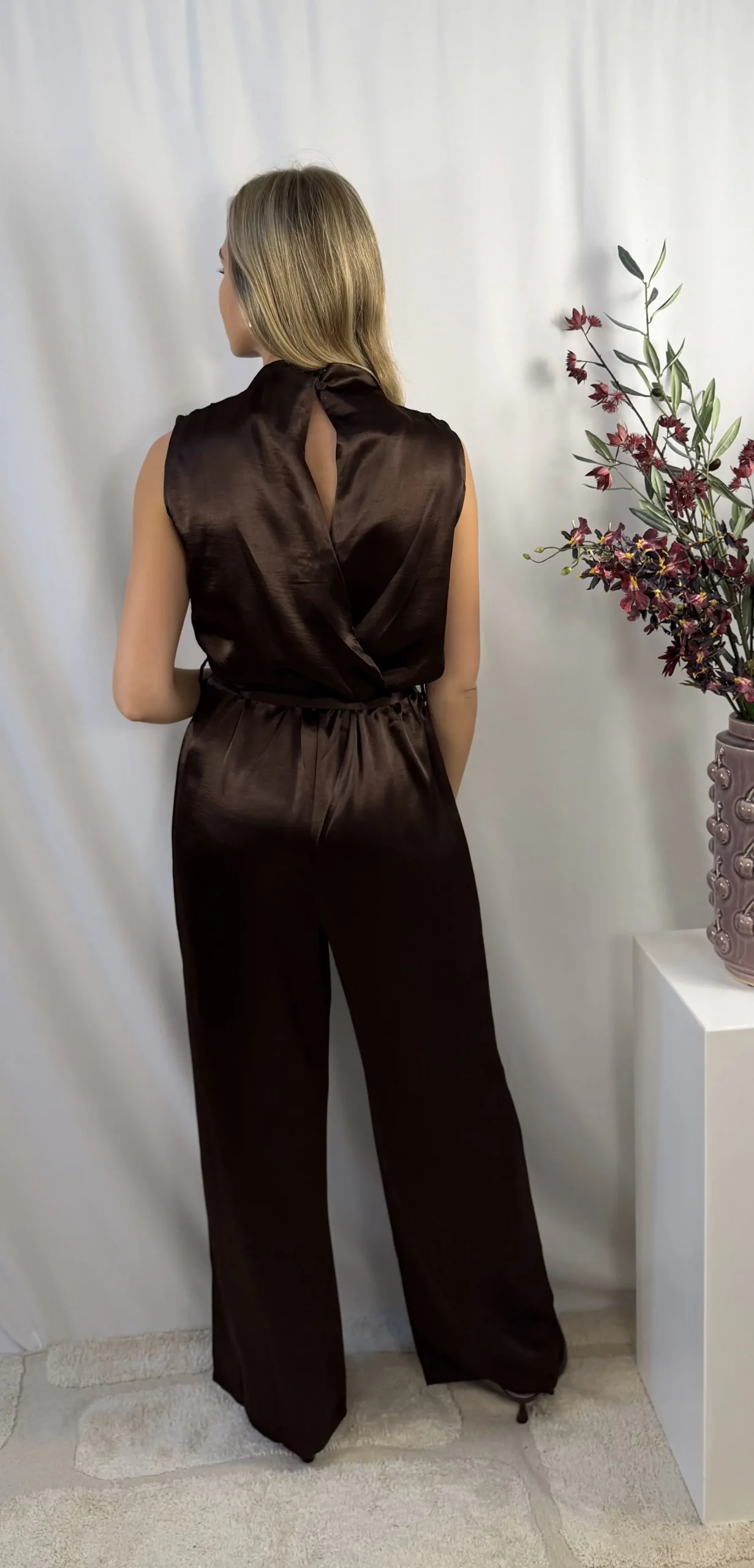 Sisterspoint - Guto Jumpsuit - Bruin - Afbeelding 4