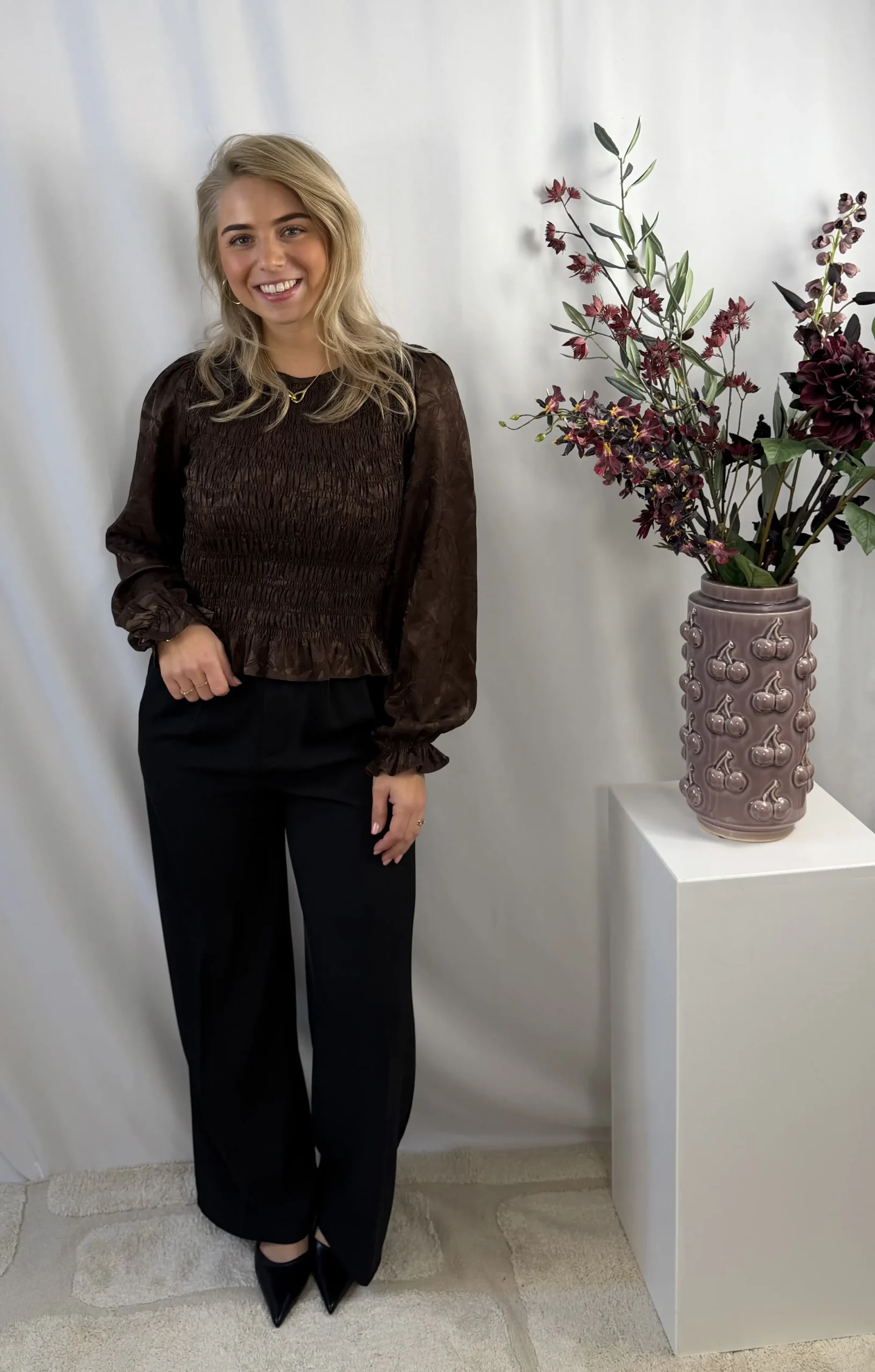 Sisterspoint - Nix Blouse - Bruin