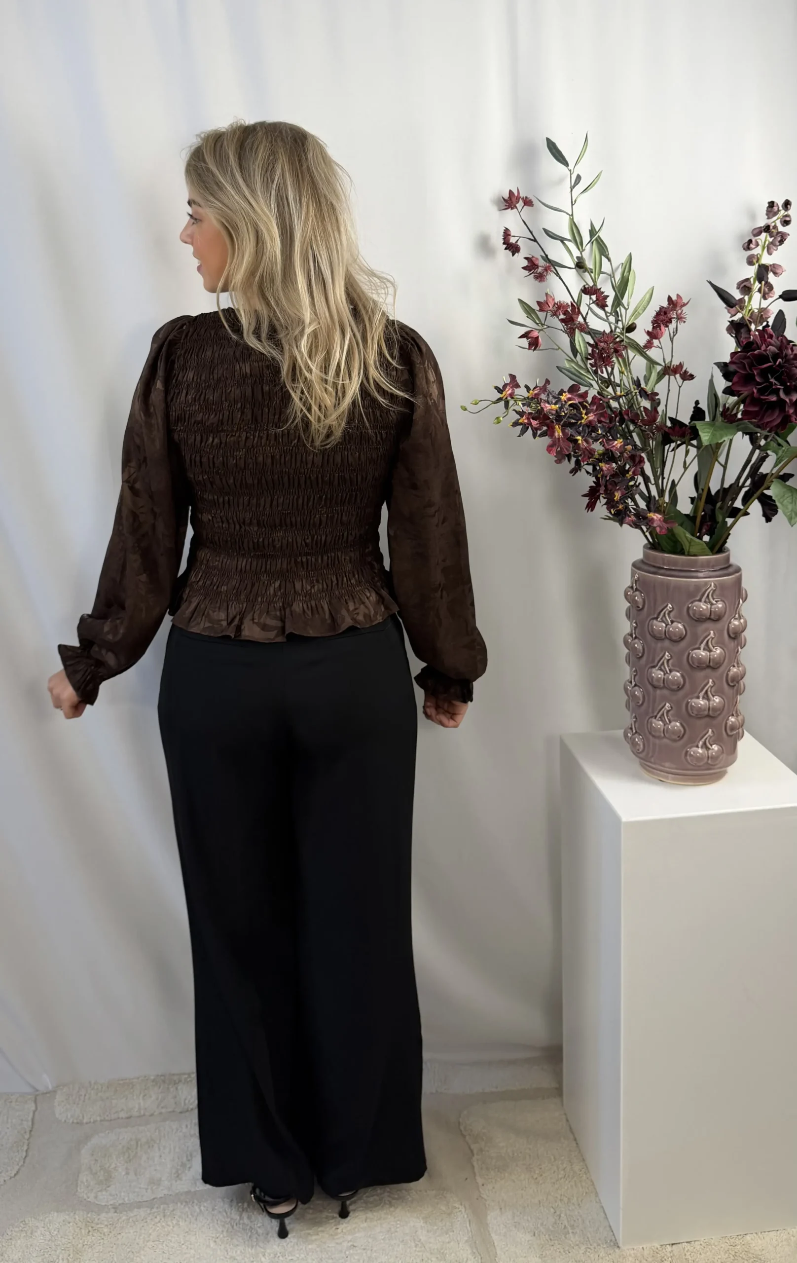 Sisterspoint - Nix Blouse - Bruin - Afbeelding 3