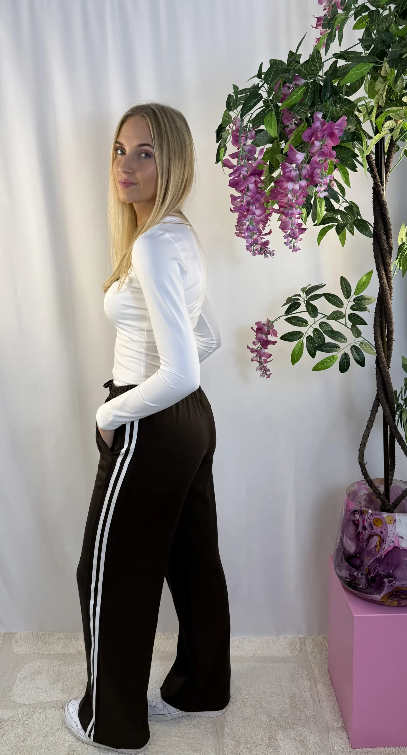 Jada Basic Top - Wit - Afbeelding 2