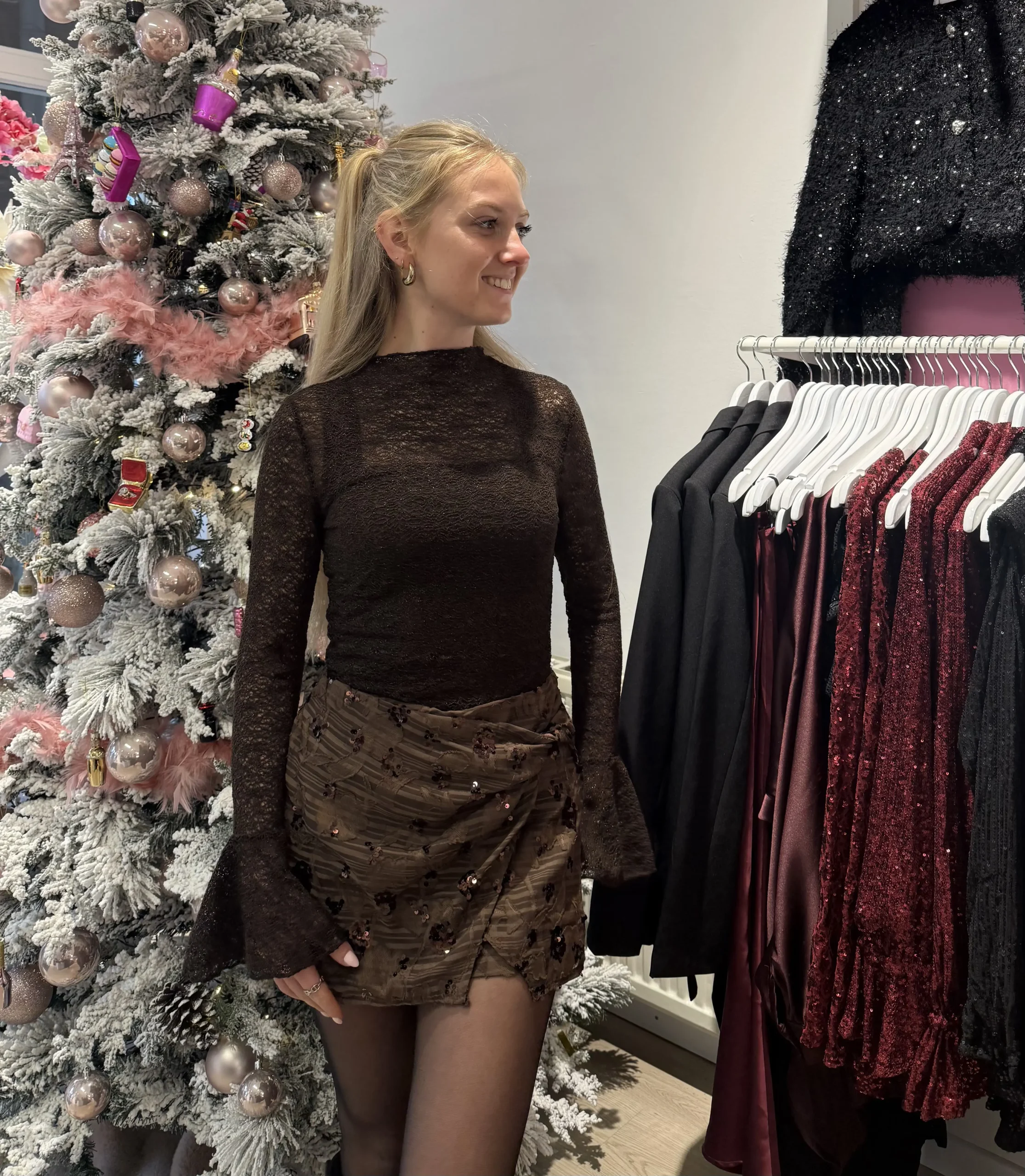 Elara Skort - Bruin - Afbeelding 3