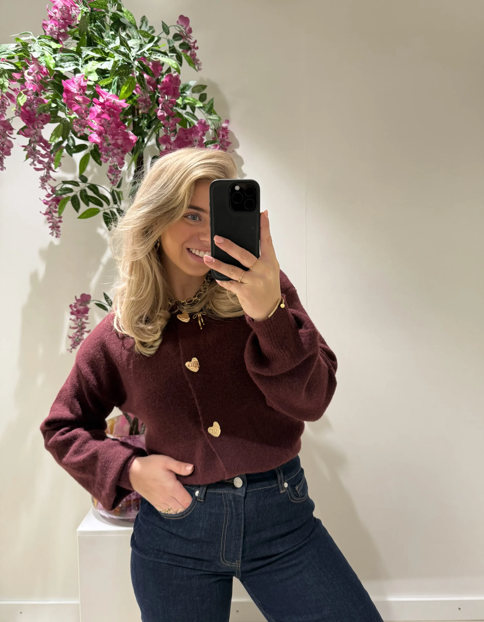 Talina Sweater - Bordeaux