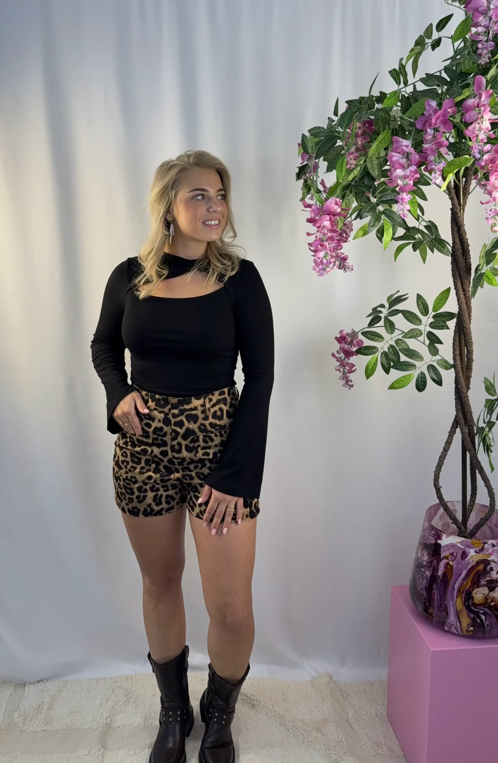 Sara Top - Zwart - Afbeelding 3