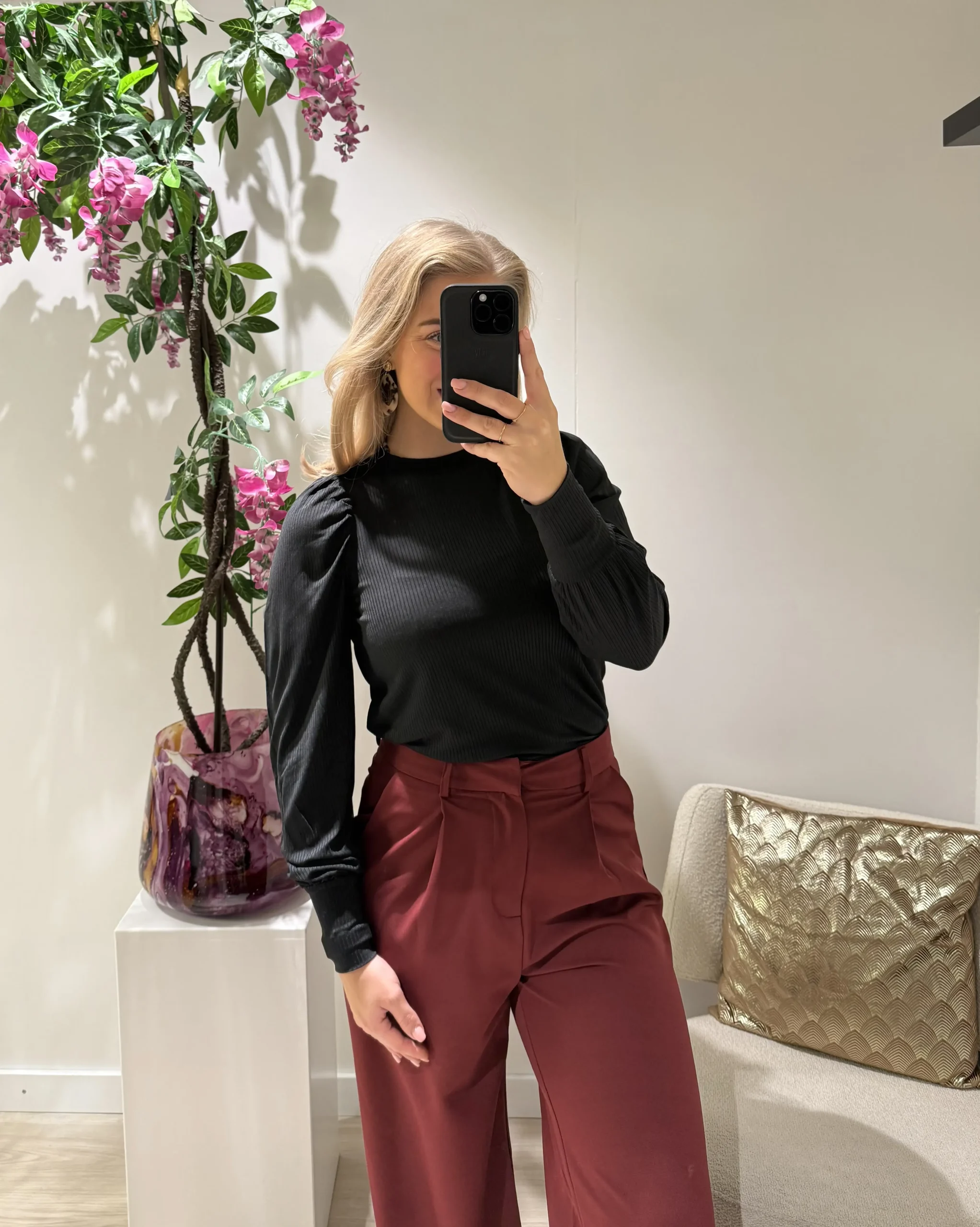 Sisterspoint - Vya Top - Black - Afbeelding 2