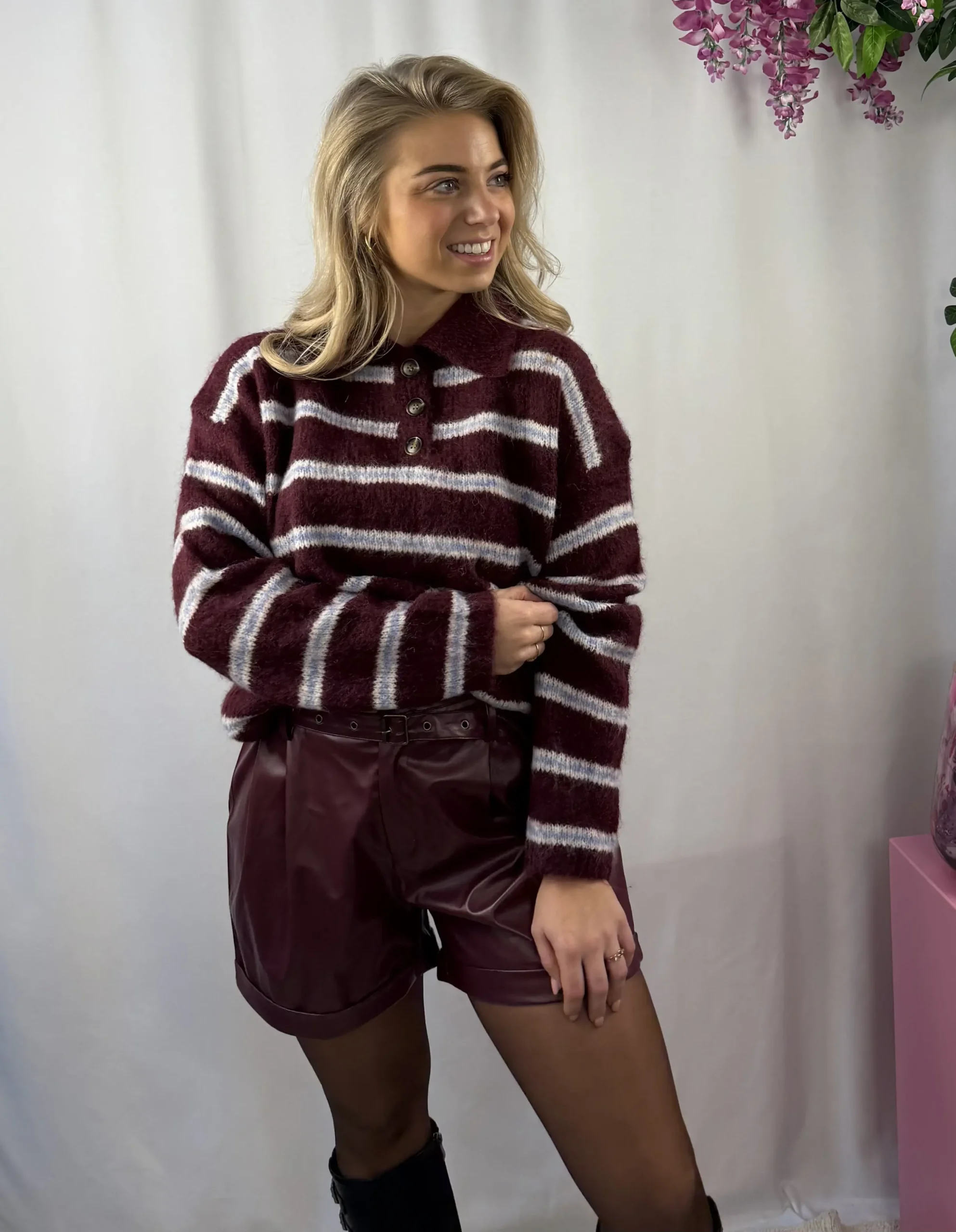 Isa Stripe Sweater - Afbeelding 3