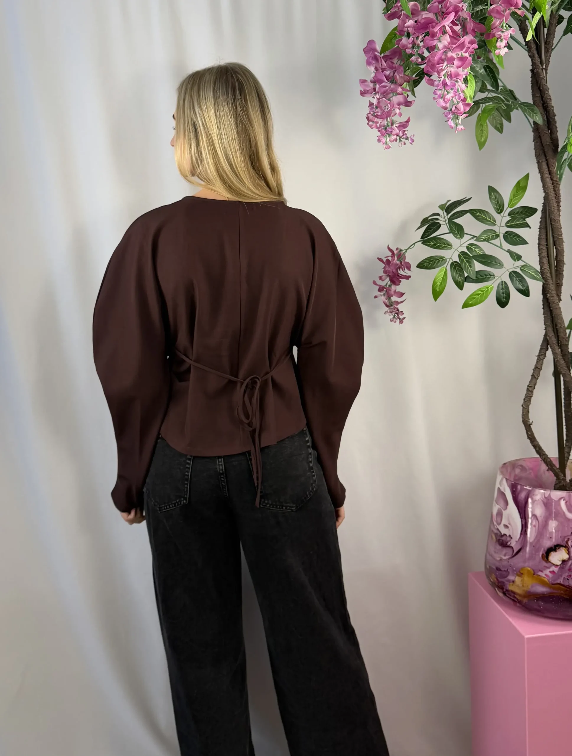 Esra Top - Bordeaux - Afbeelding 2