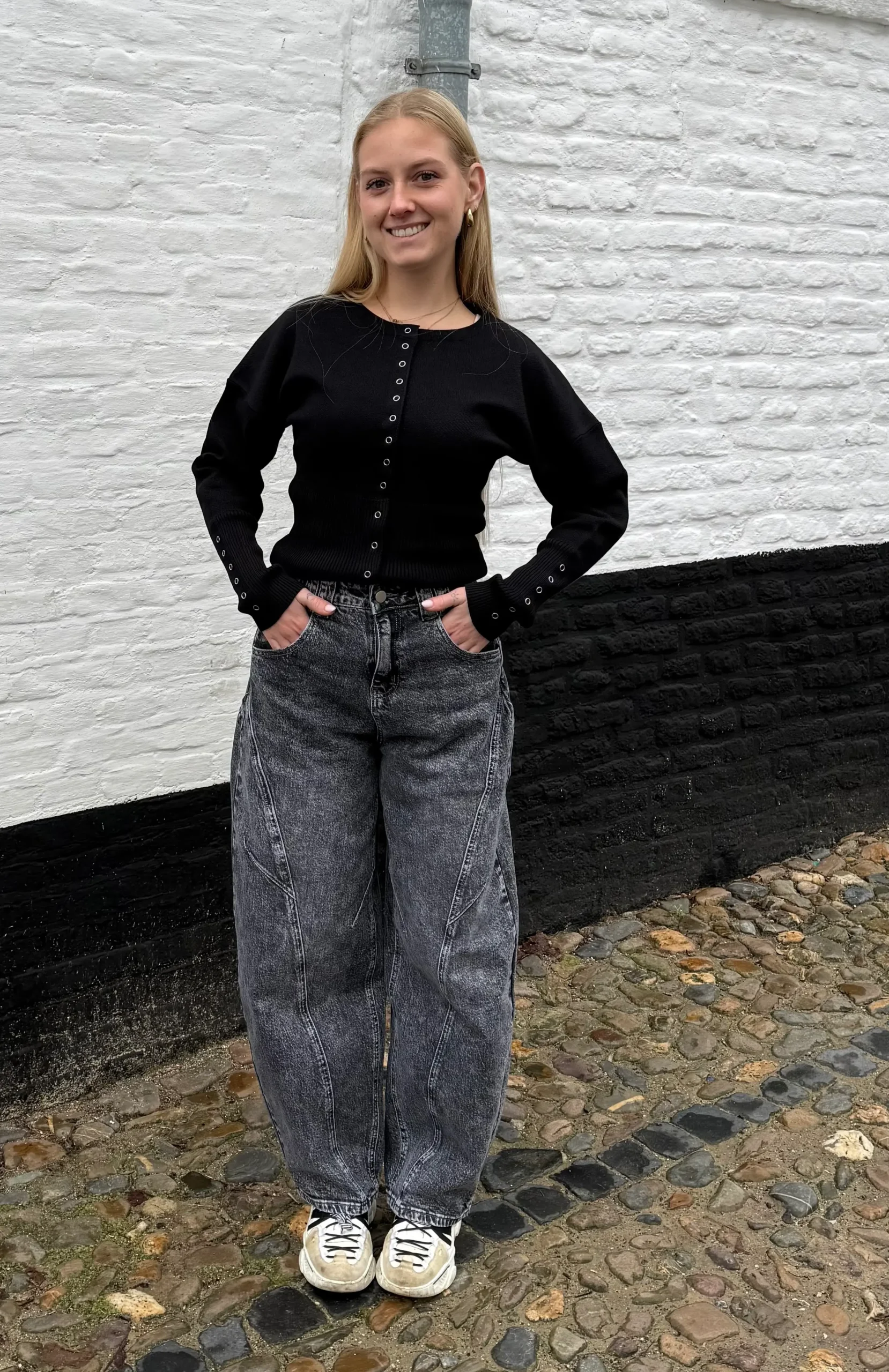 Ayla Ballon Jeans - Redial - Grijs - Afbeelding 2