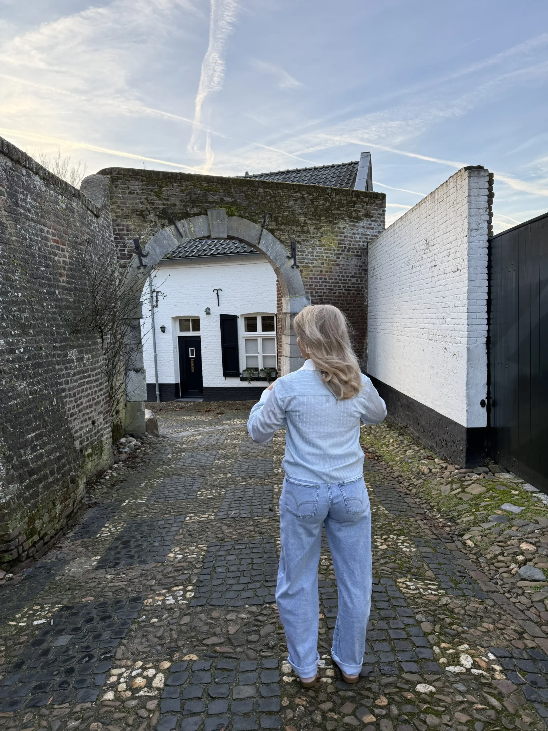Puck Ballon Jeans - Light Denim - Queen Hearts - Afbeelding 2