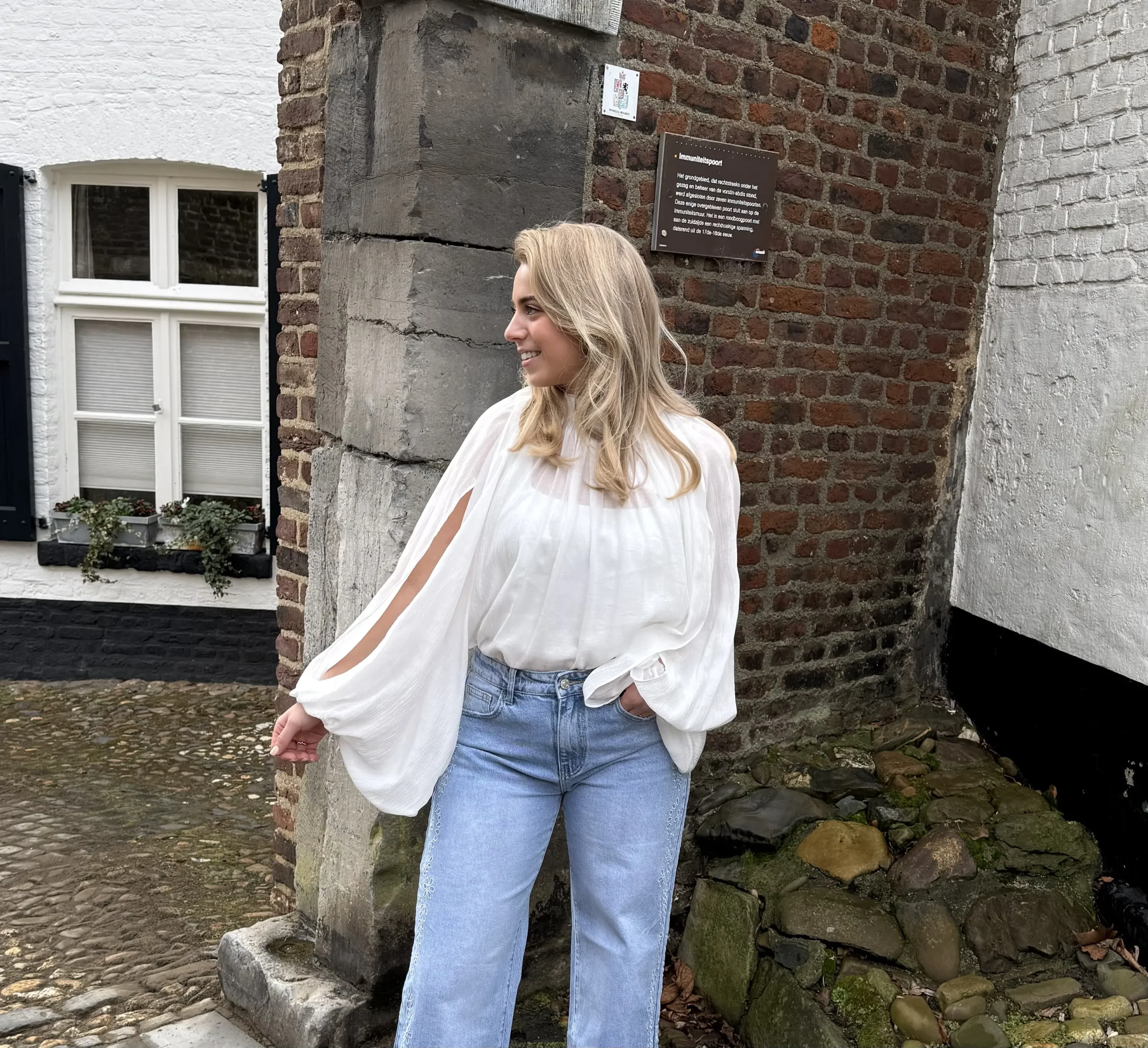 Isabel Blouse - Wit - Afbeelding 2