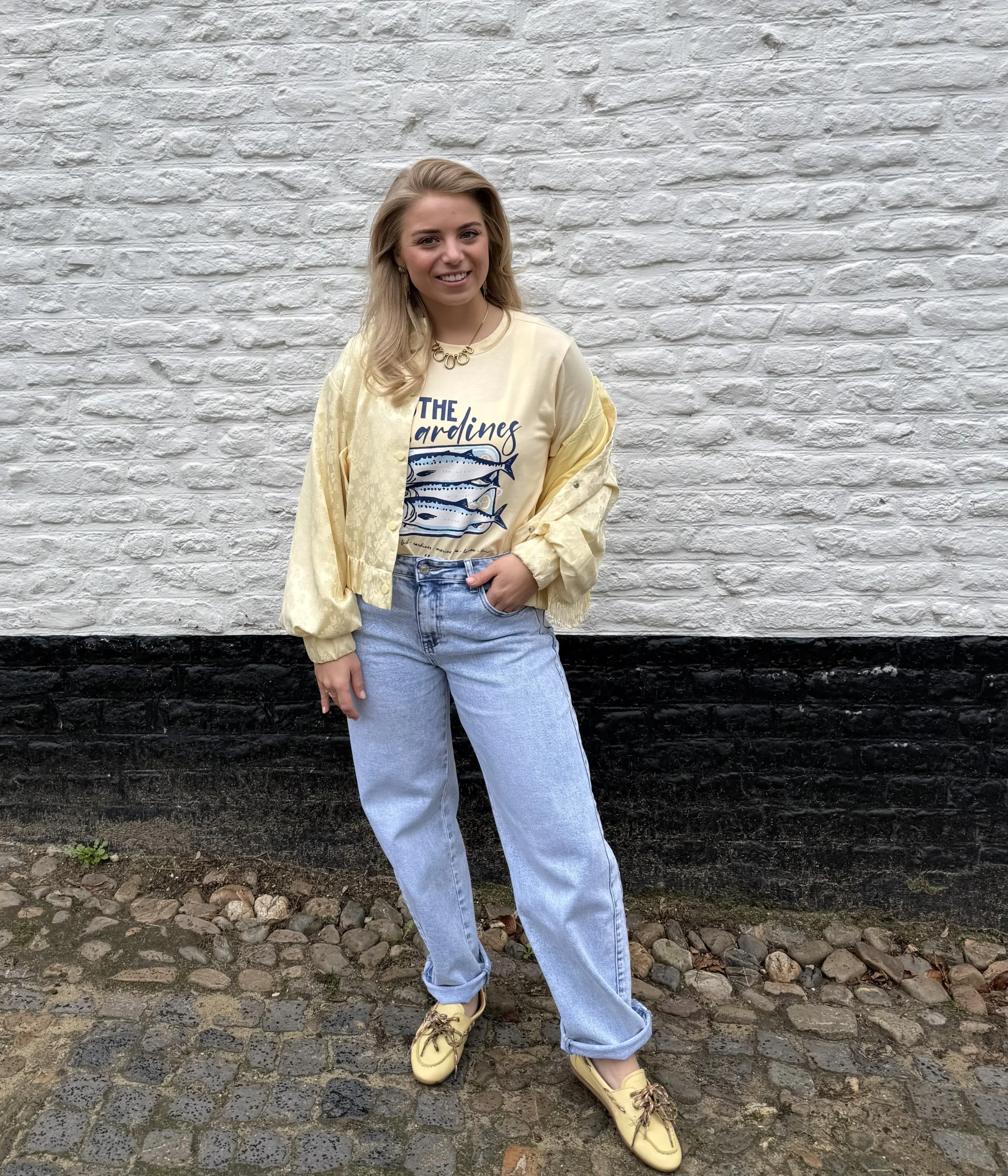 FLURESK - Lianet T-shirt - Vanilla