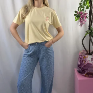 FLURESK - Nira Pants - Denim Mid Blue