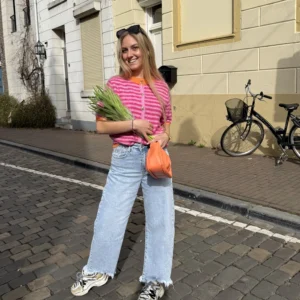 Lela Gilet - Roze/Oranje