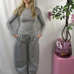 Laura Jogging Ballon Pants - Grijs