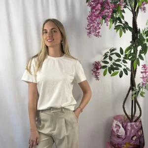 Roos Basic T-Shirt - Off-White