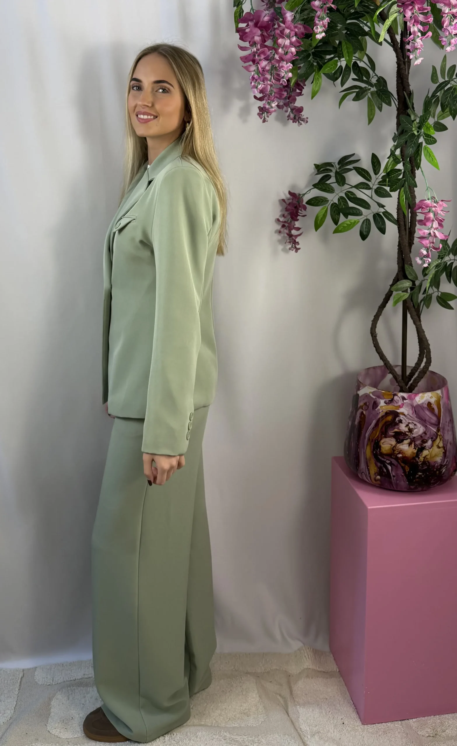 Vivi Blazer - Groen - Afbeelding 3