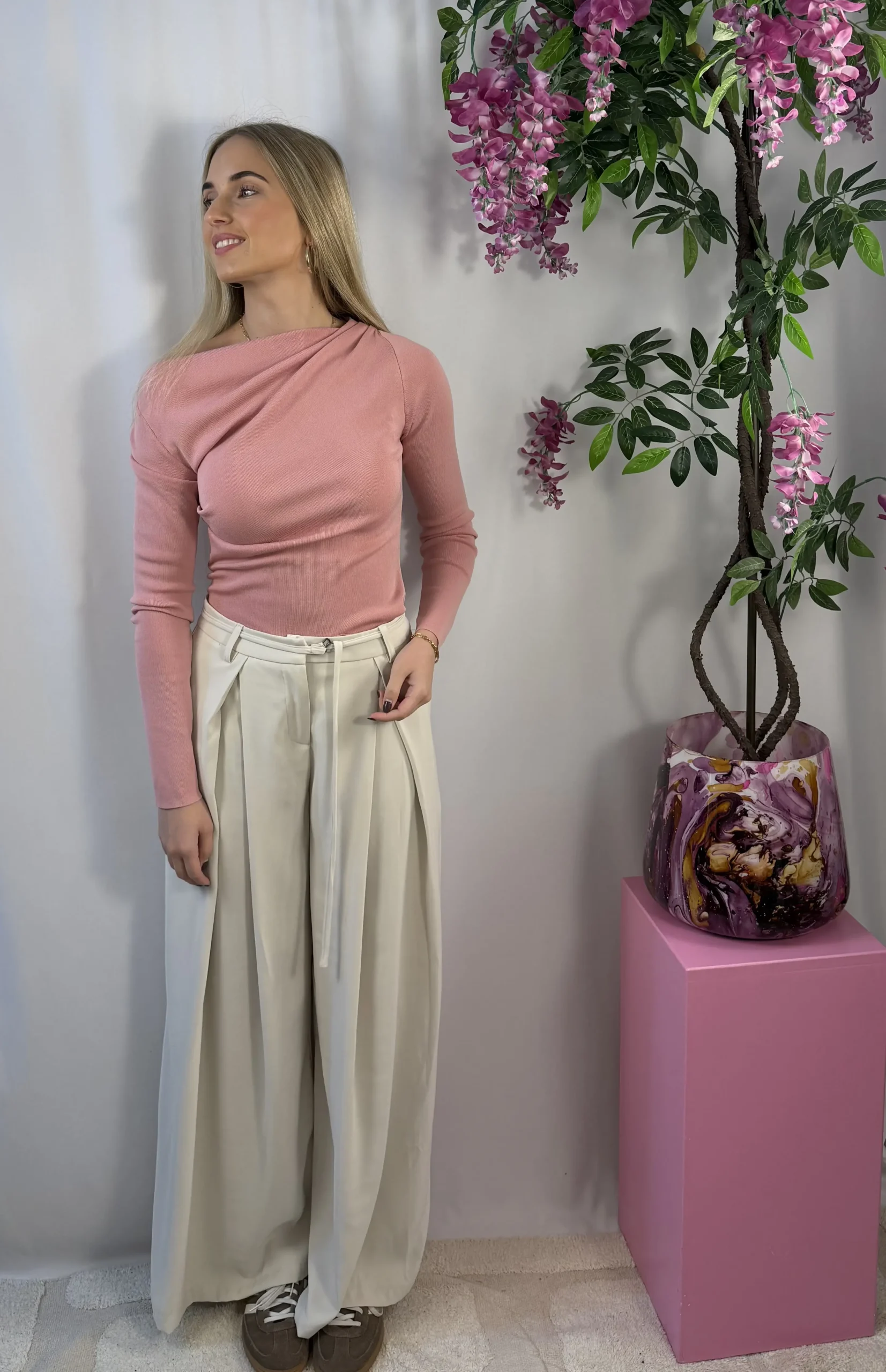 MilaƩ Pantalon - Ecru