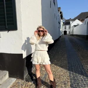 Lofty Manner - Skirt Melly - Creme