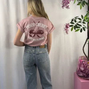 Lofty Manner - T-Shirt Nyella - Dusty Pink