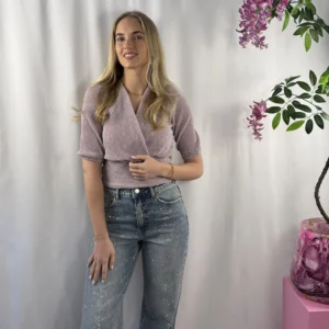 Lofty Manner - Top Ocean - Dusty Pink