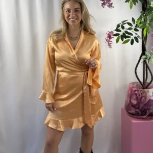 FLURESK - Lisset Dress - Saffron Orange